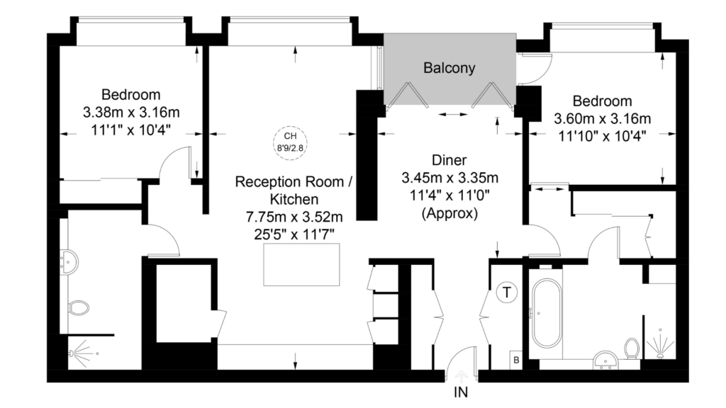 2 Bedrooms Flat for sale in Landmark Place, Sugar Quay, Lower Thames Street, City, London EC3R