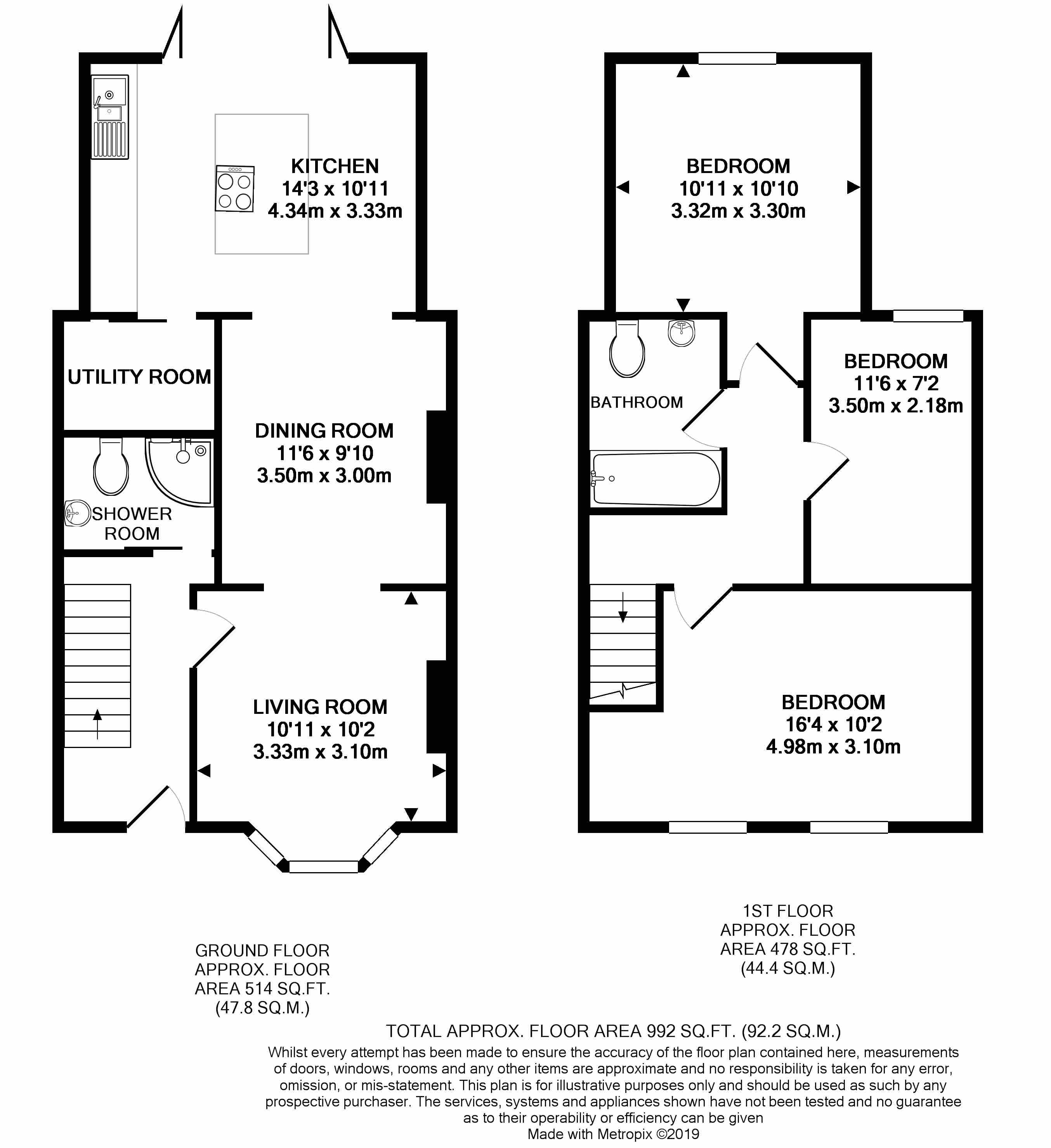 3 Bedrooms Terraced house for sale in New Road, Tongham, Farnham GU10