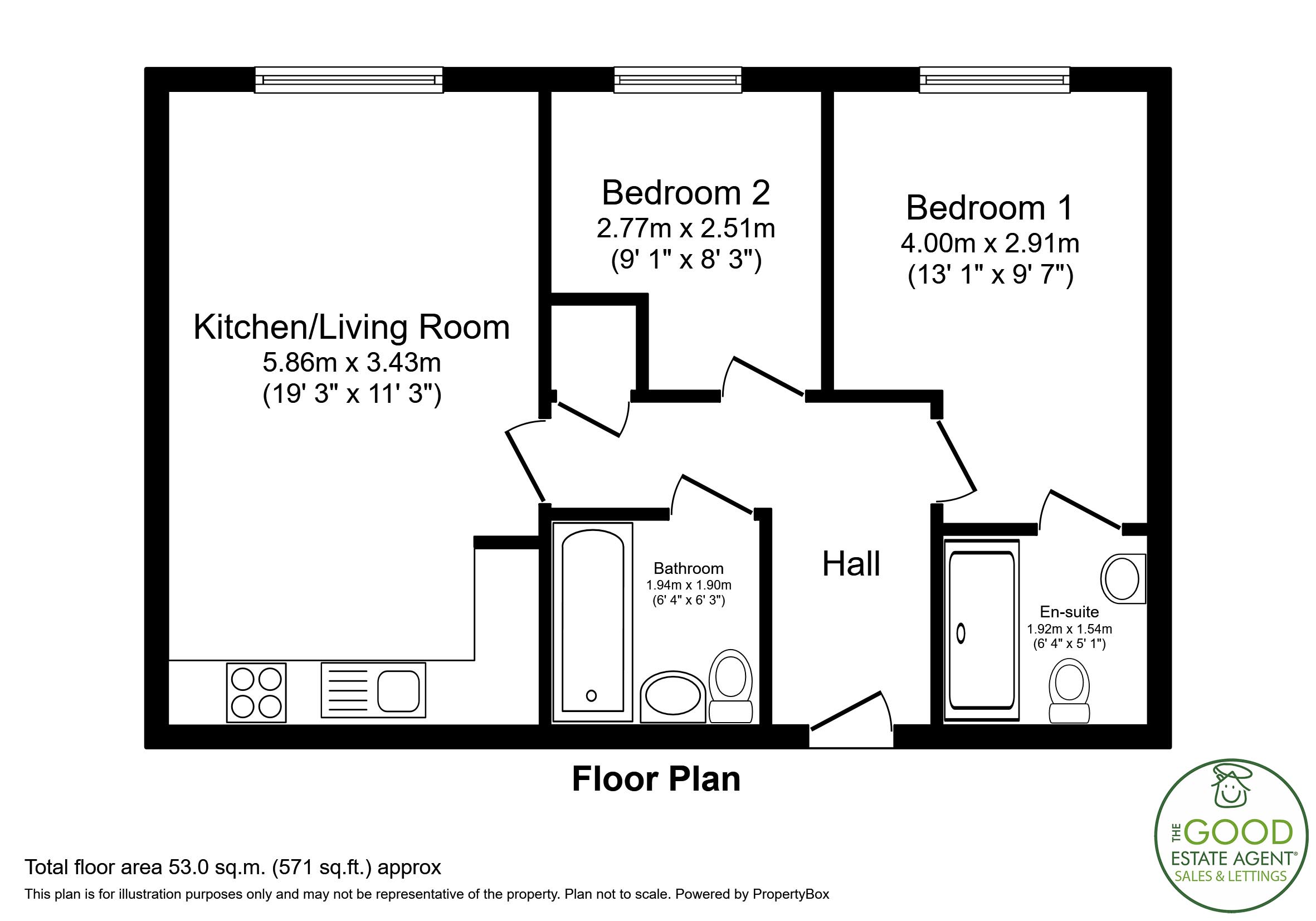 3 Sheen Gardens, Heald Green floorplan