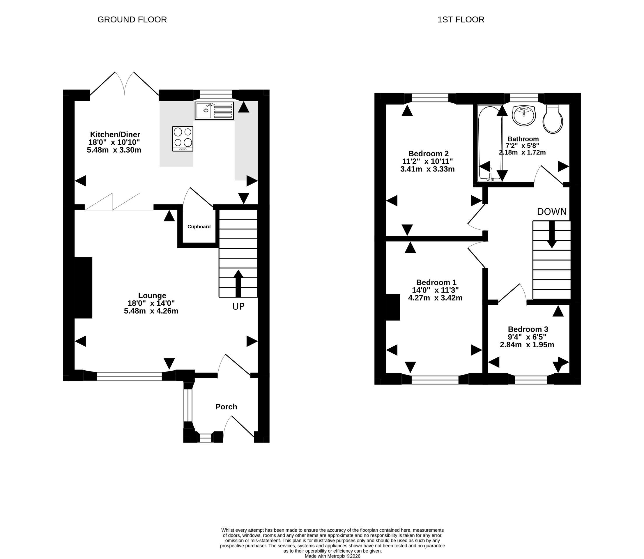 14 Deerswood, Bristol floorplan