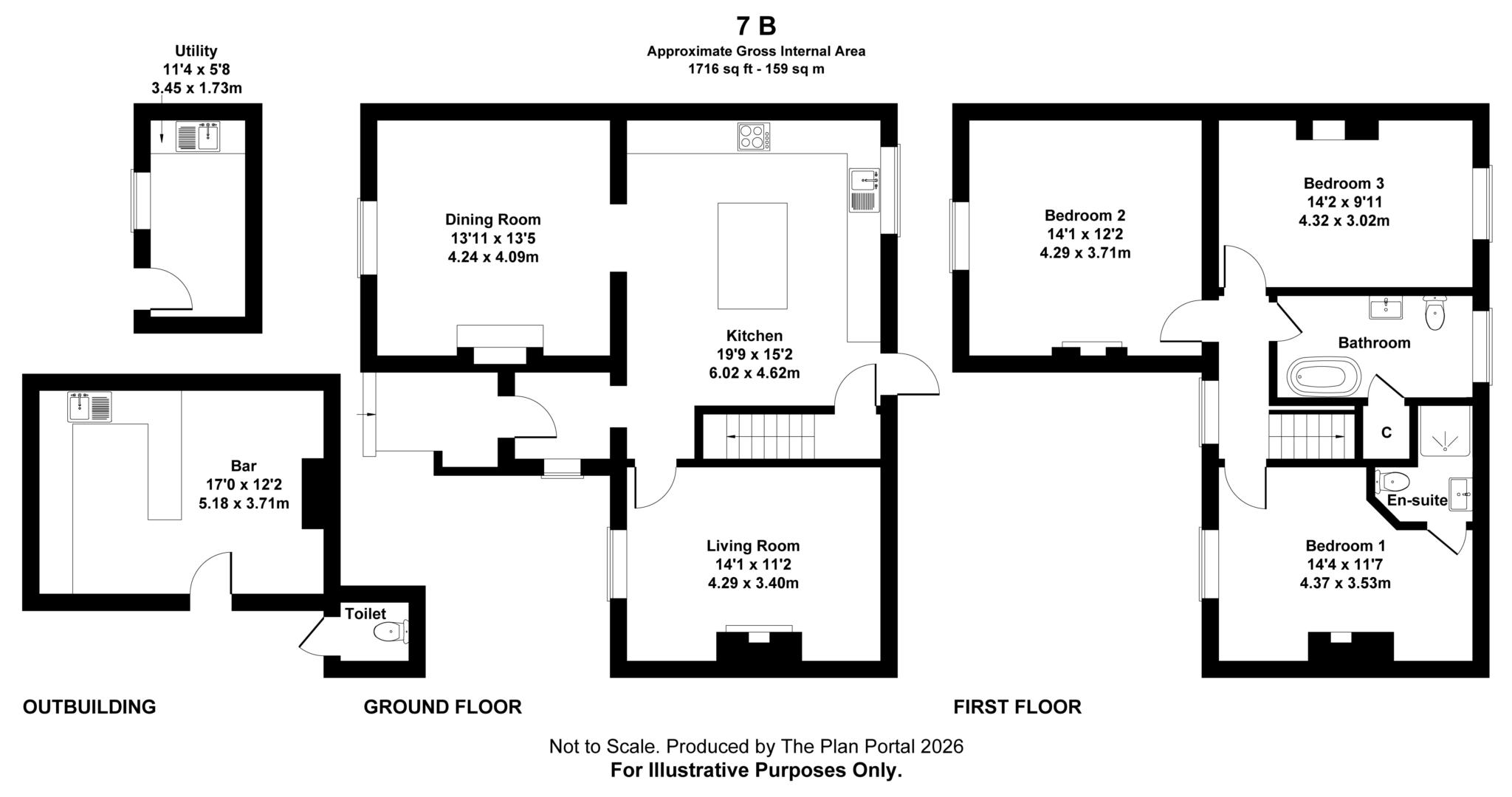 7, Bryanston Village, Blandford Forum floorplan