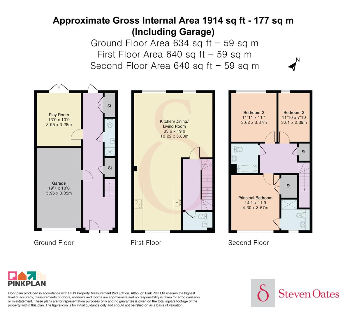 3, Gilbertson Road, Hertford floorplan