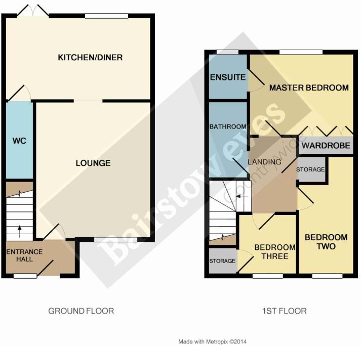 33, White Rose Avenue, Nottinghamshire floorplan