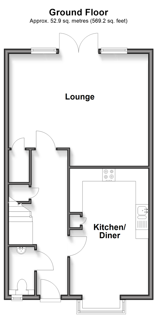 Nova Avenue, Faversham floorplan