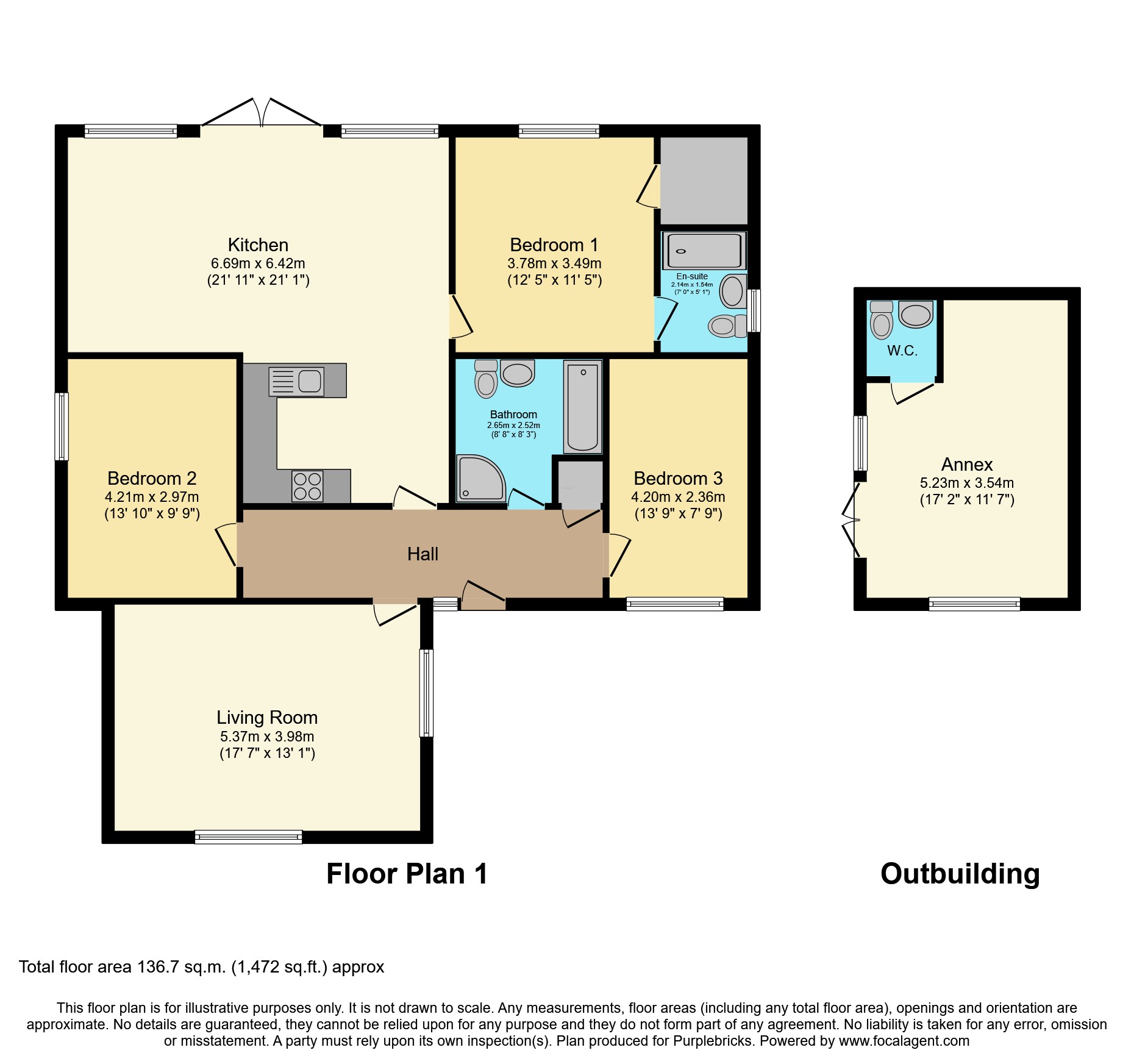 13, Castle Road, Whitby floorplan