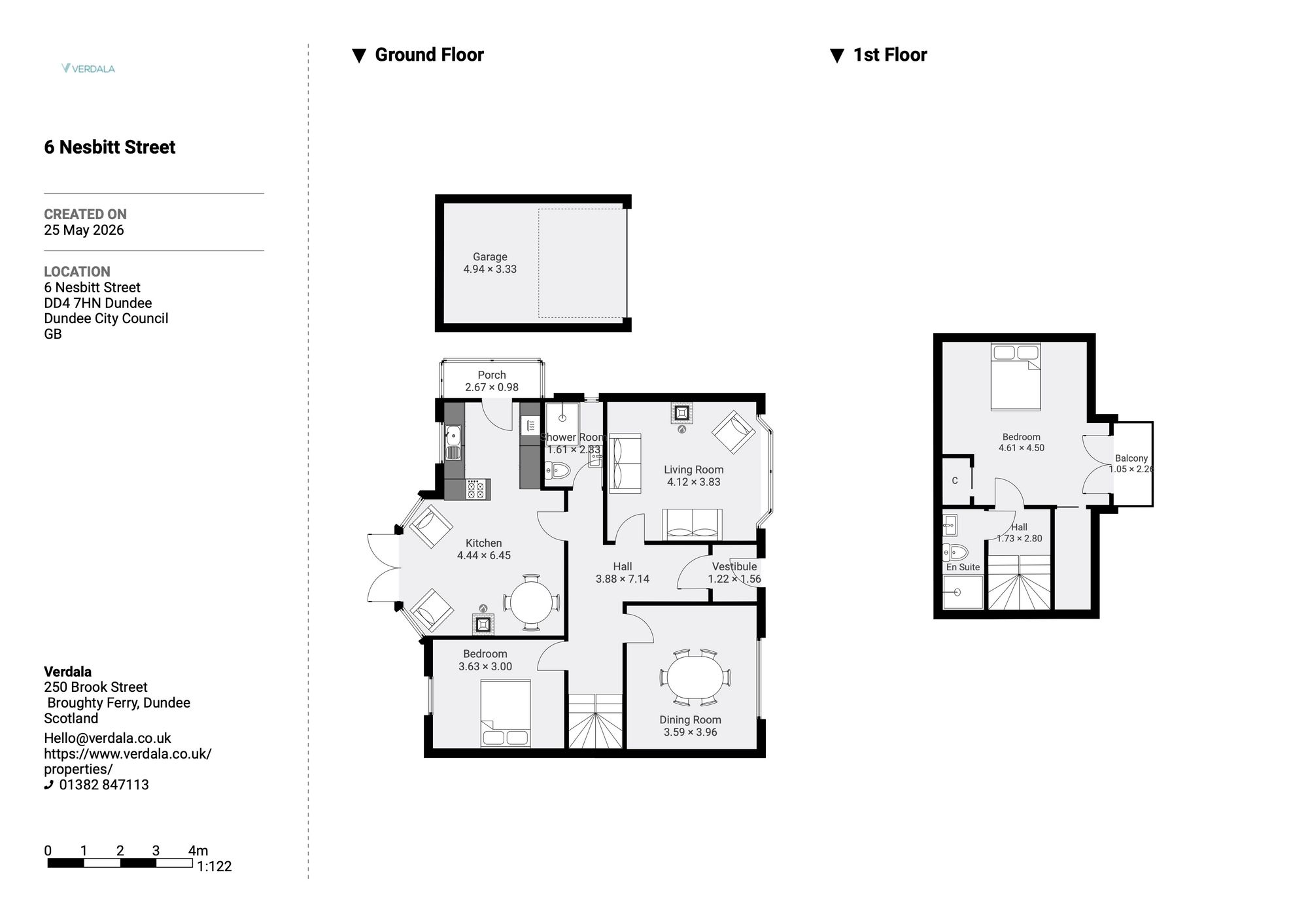 6 Nesbitt Street, Dundee floorplan