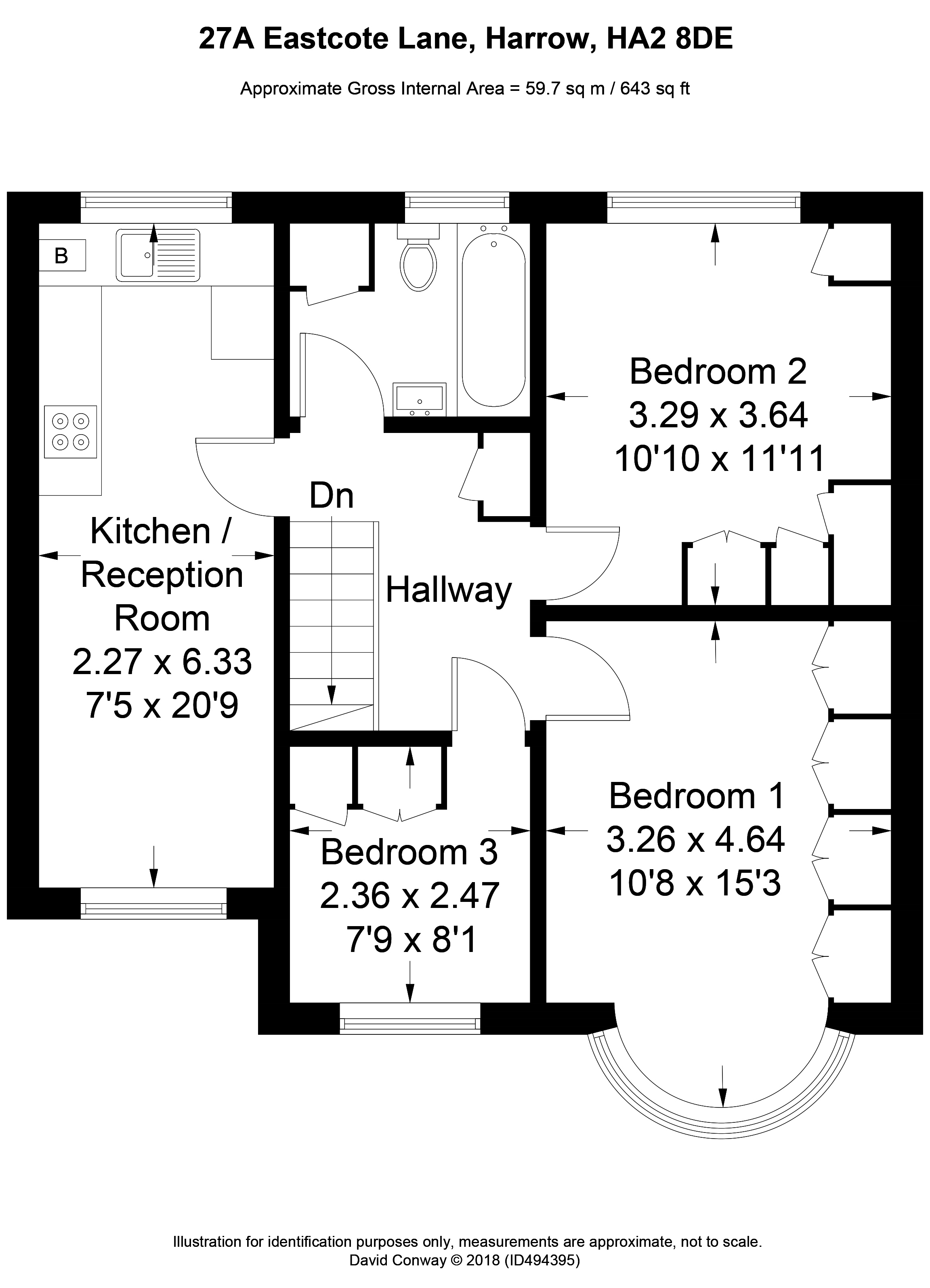 3 Bedrooms Flat to rent in Eastcote Lane, South Harrow, Harrow HA2