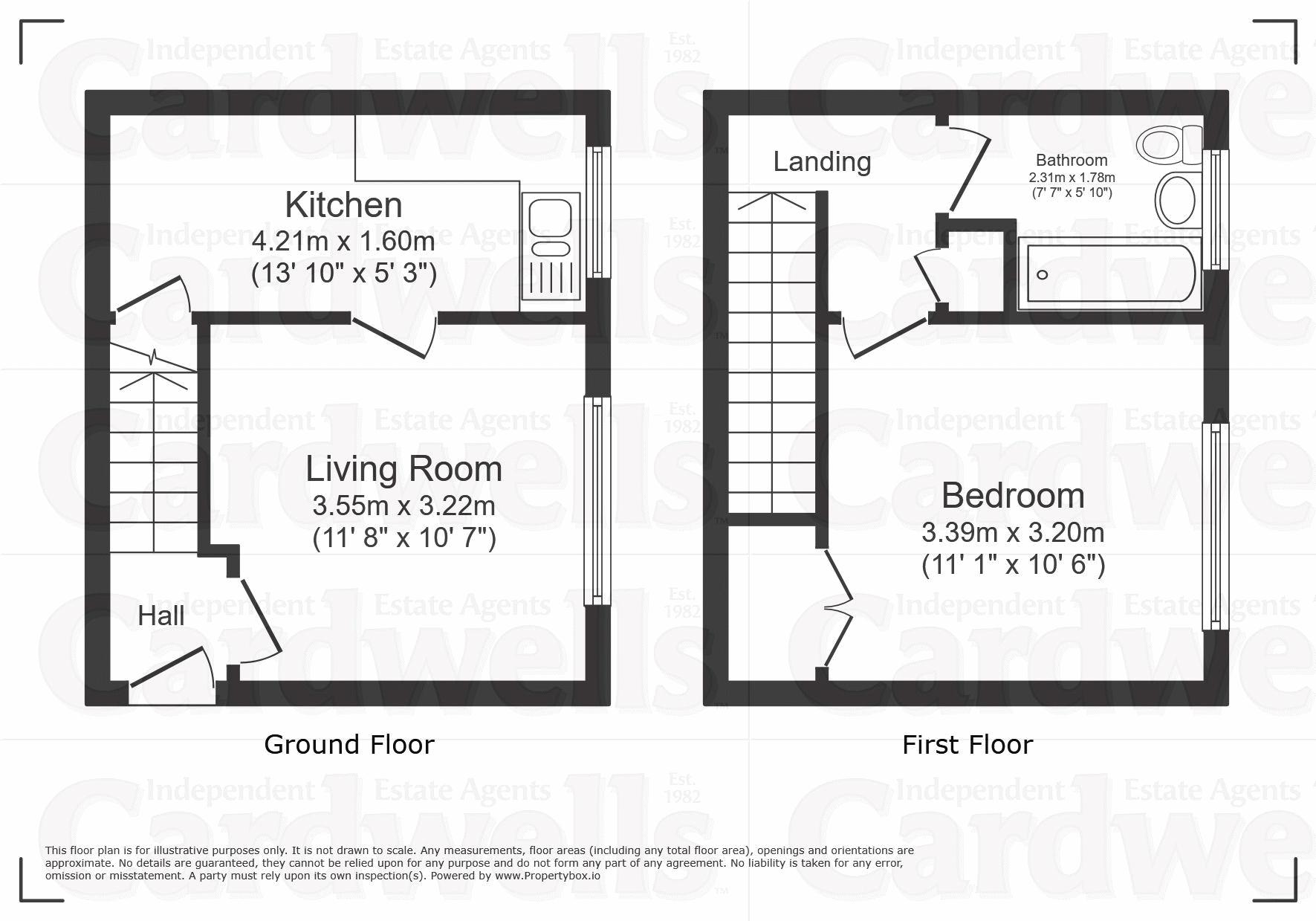 3, Barrett Court, Bury floorplan
