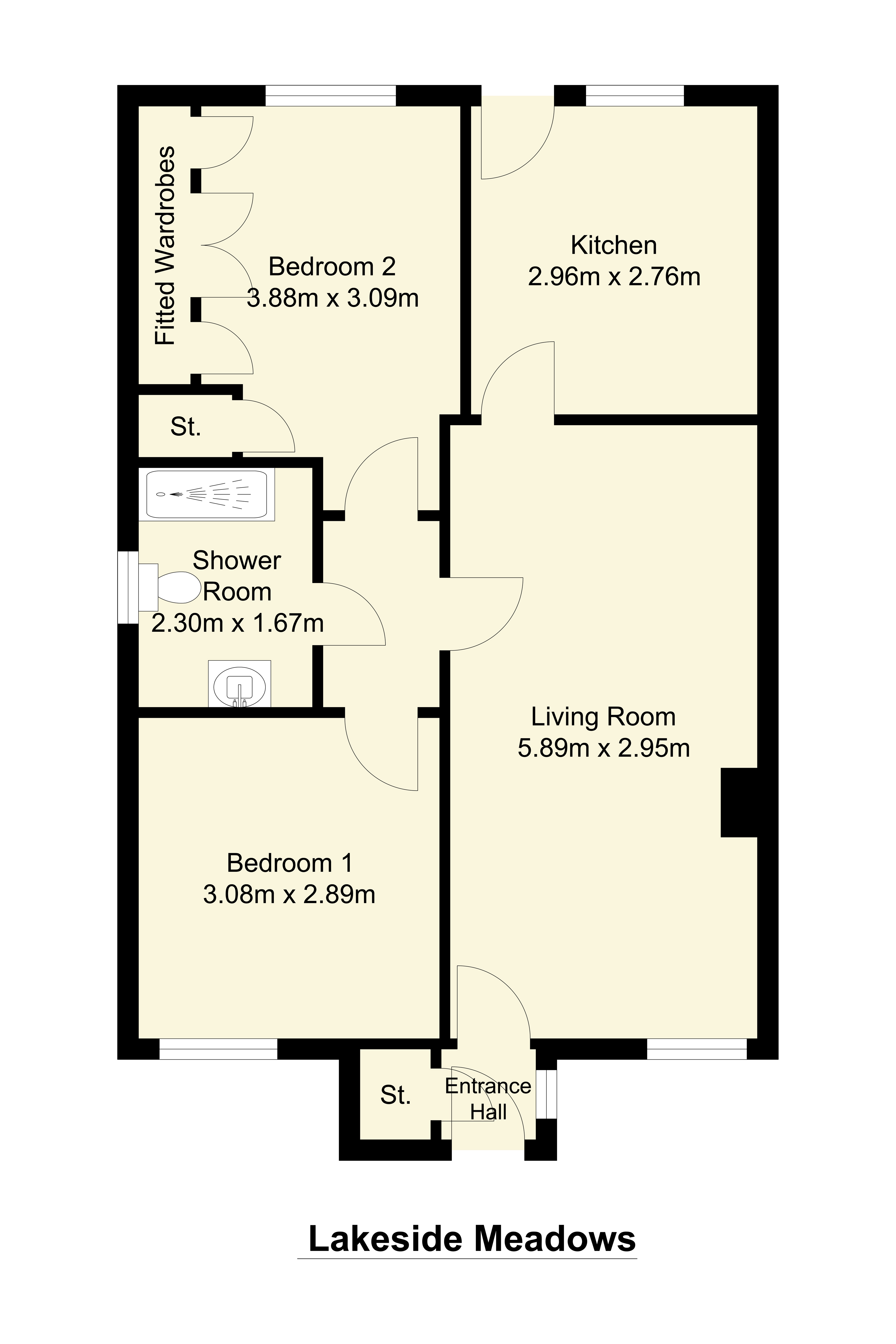 1, Lakeside Meadows, West Yorkshire floorplan