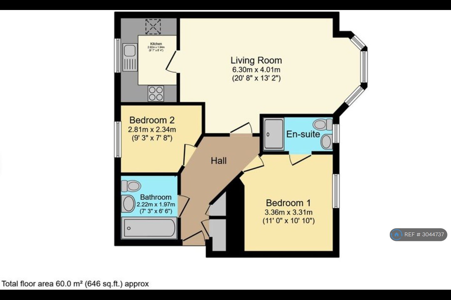 Apartment, Union Place Selly Park, Birmingham floorplan