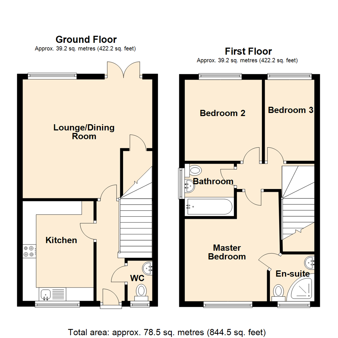 Castleton Grove, Haverfordwest SA62, 3 bedroom semidetached house for