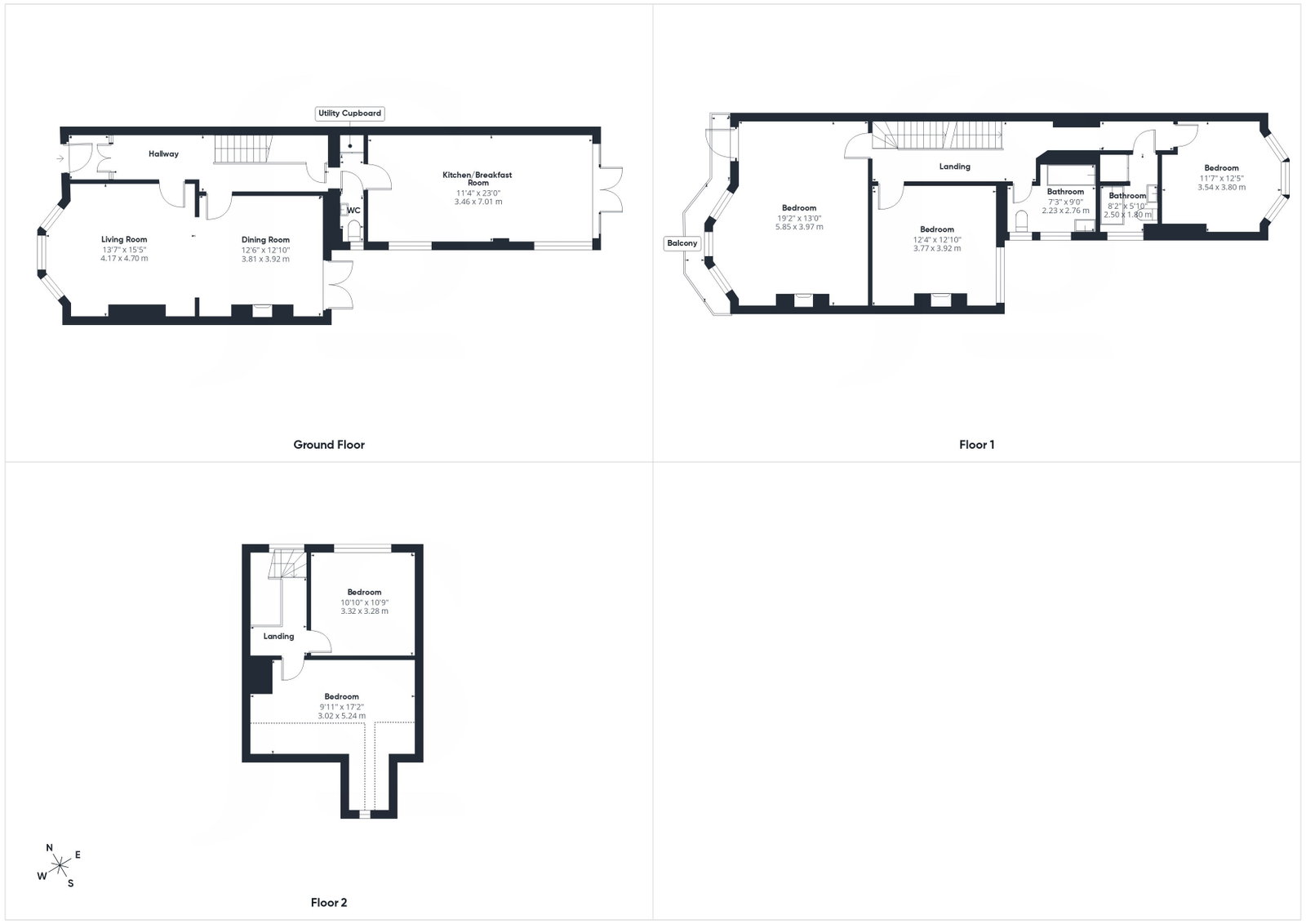 10, St. Georges Road, Worthing floorplan