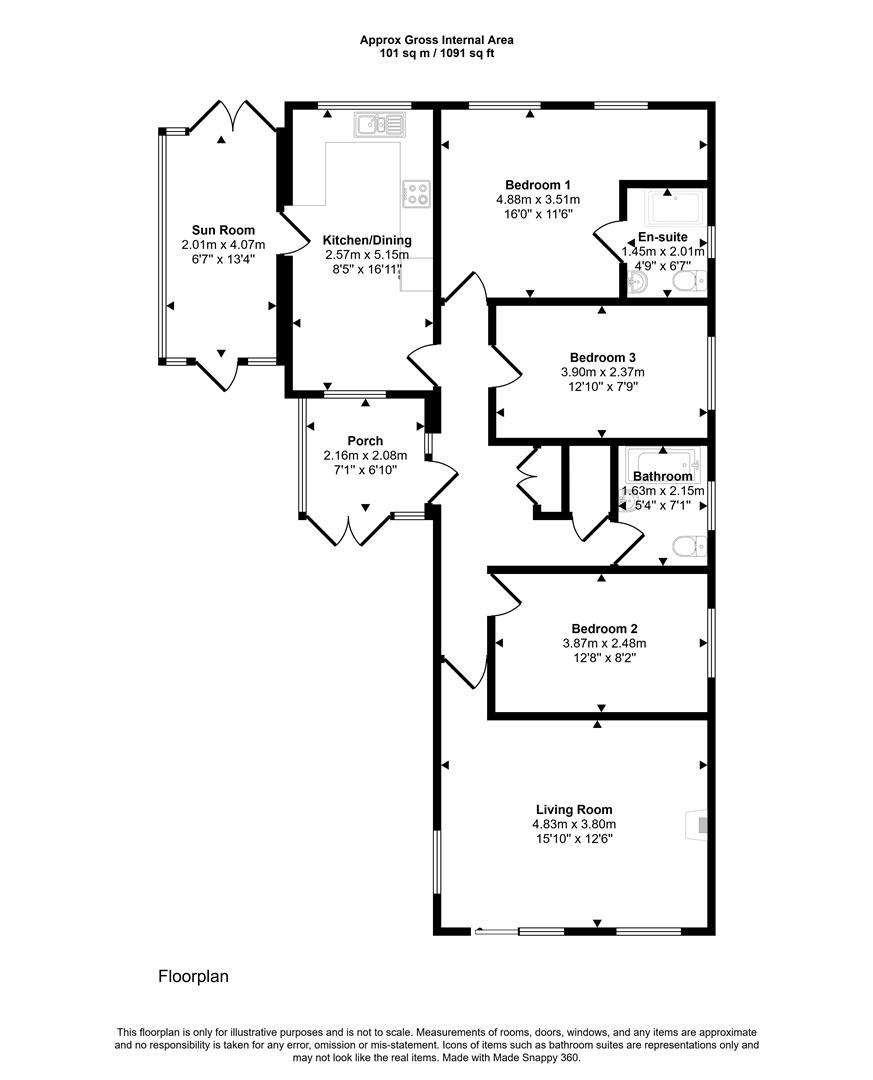 Kerrs Way, Kilgetty floorplan