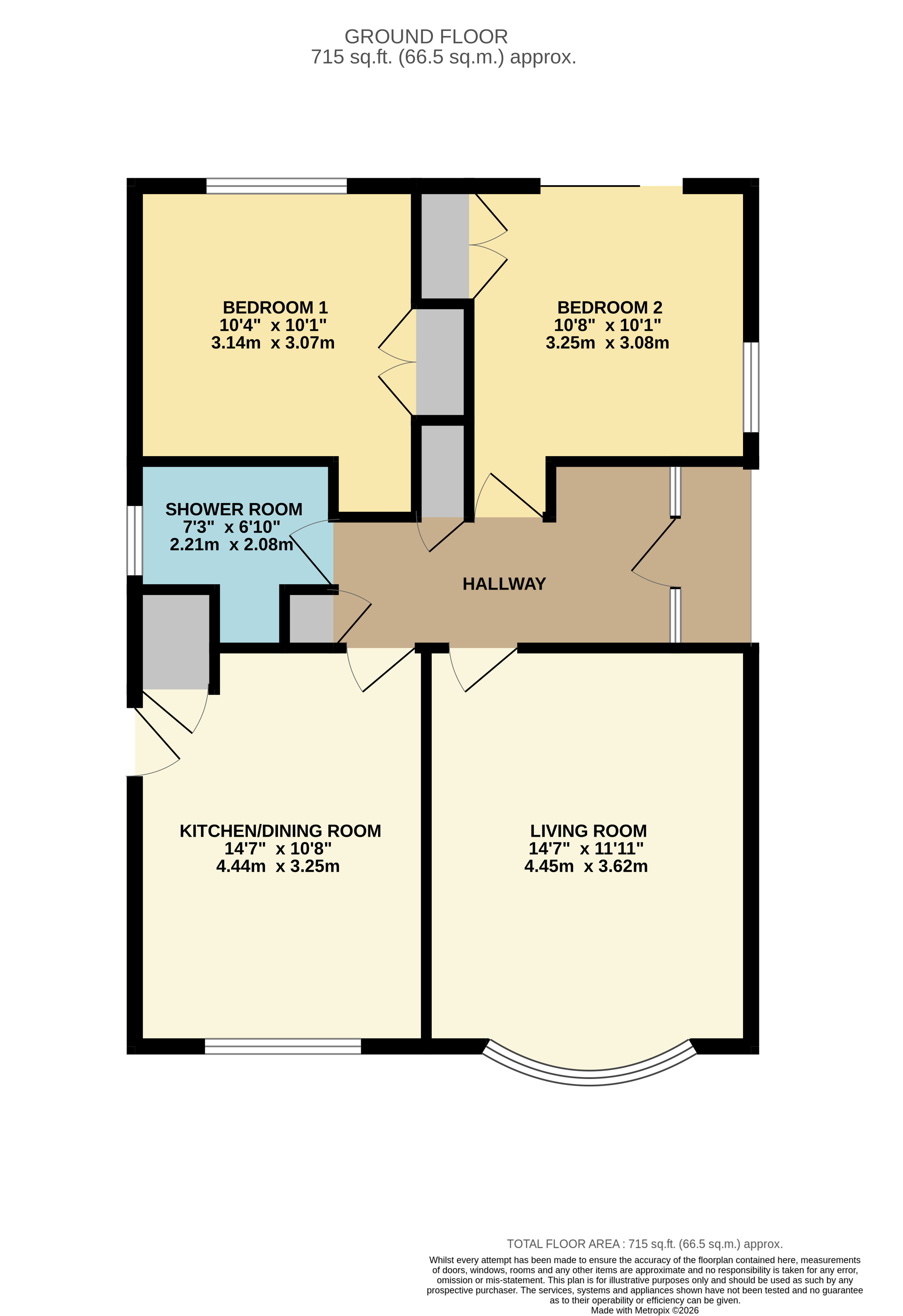 41, Pennine View, Belper floorplan