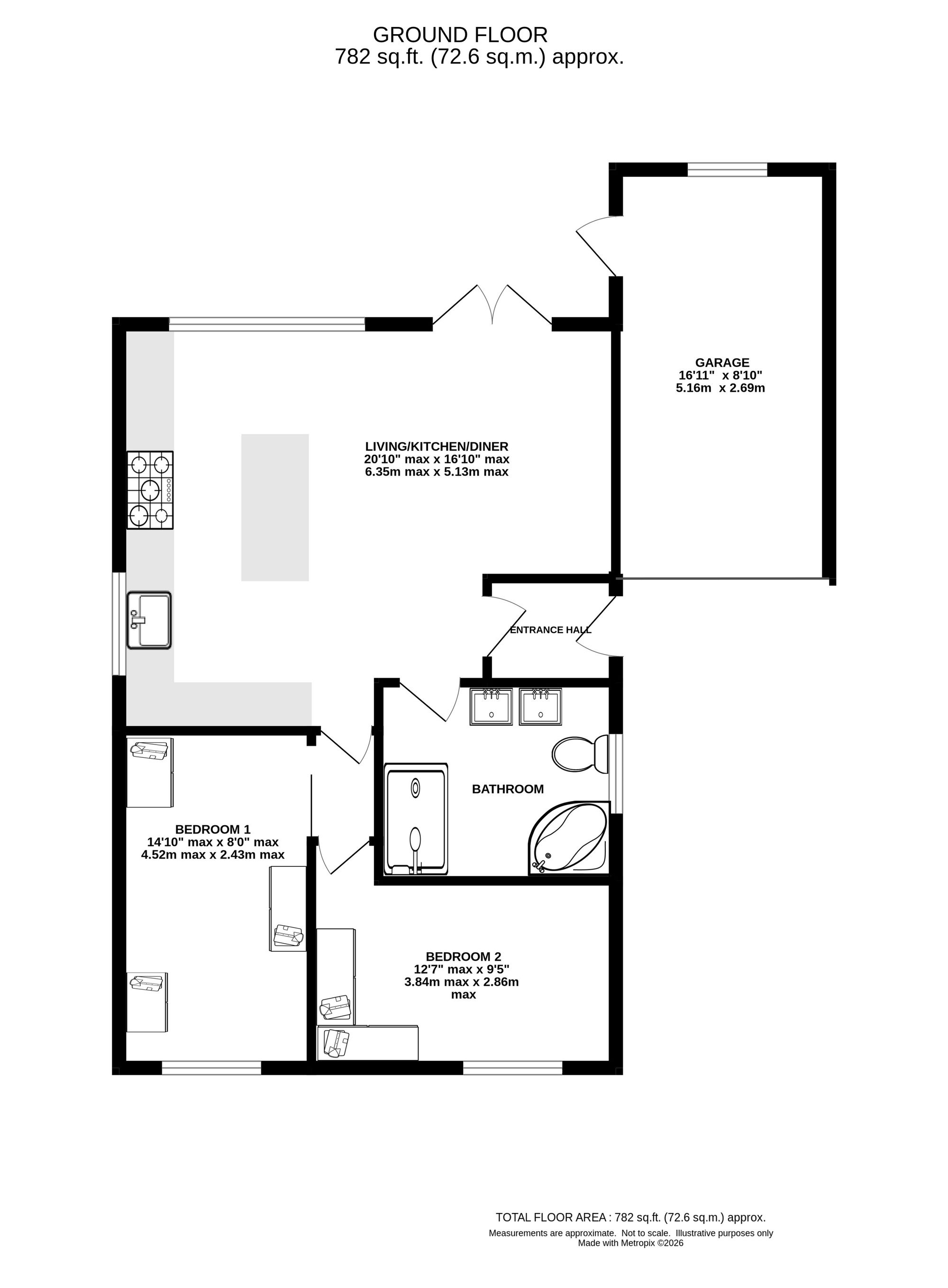 4 Ingleton Close, Crewe floorplan