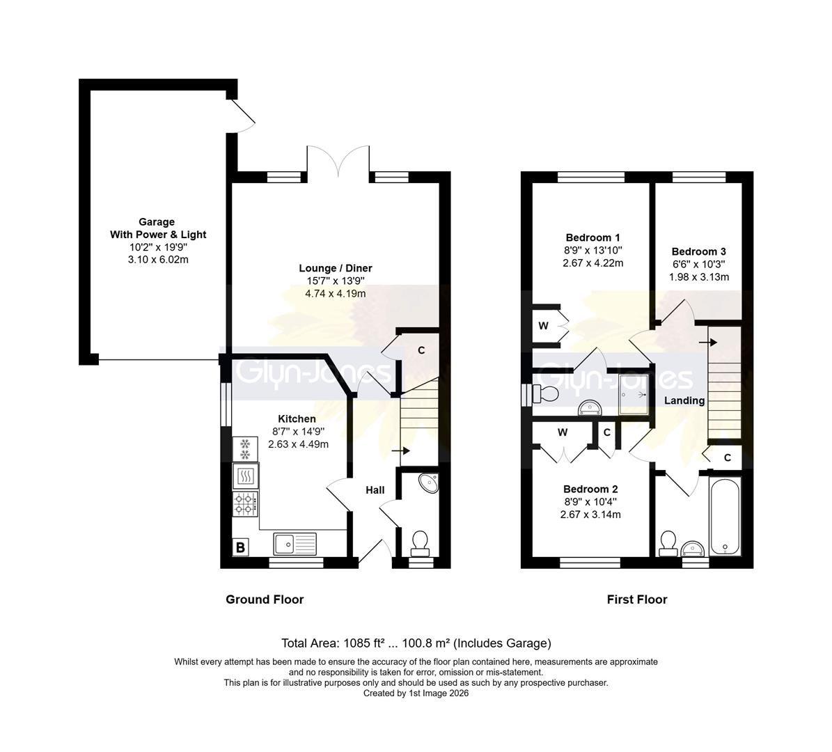 8, Etherington Place, Littlehampton floorplan