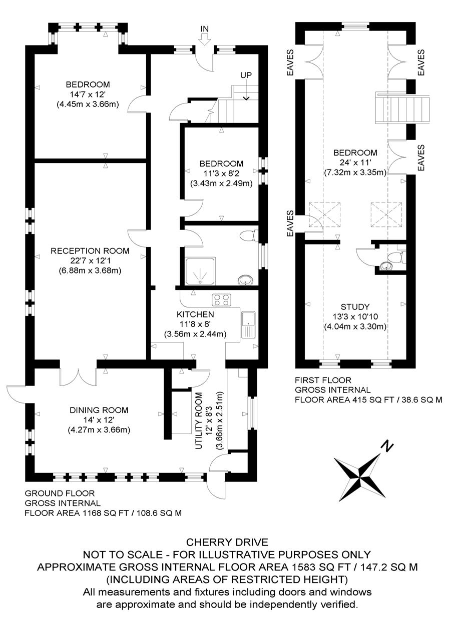 7, Cherry Drive, Canterbury floorplan