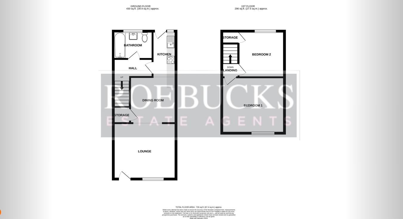 42, Market Street, Barnsley floorplan
