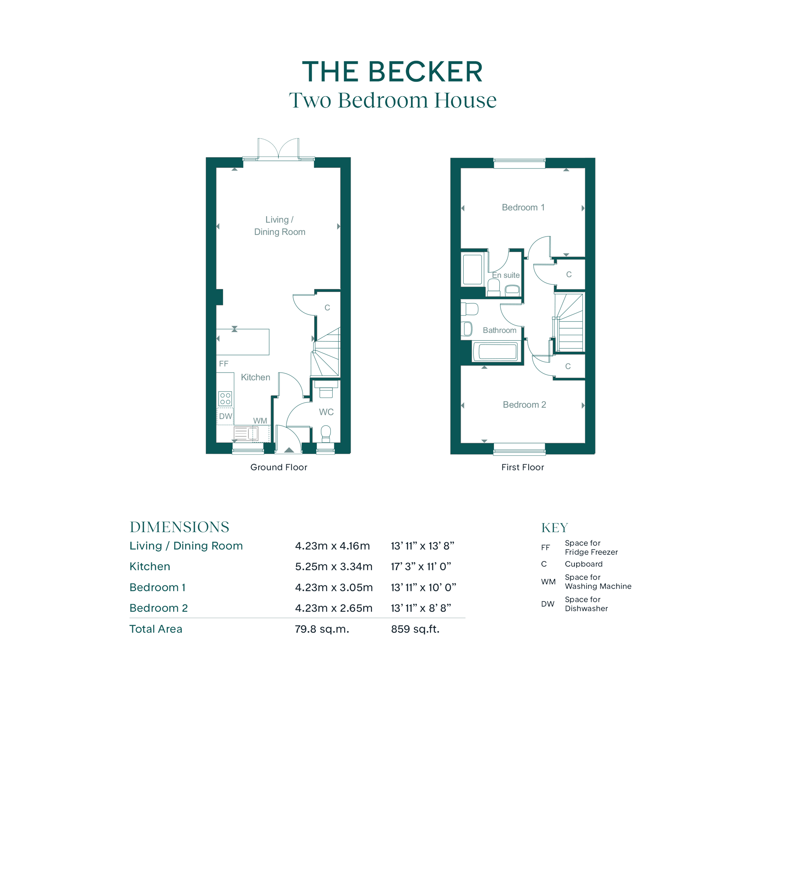 Leaf Living at Allium Park , Guildford, GU23, Ripley floorplan