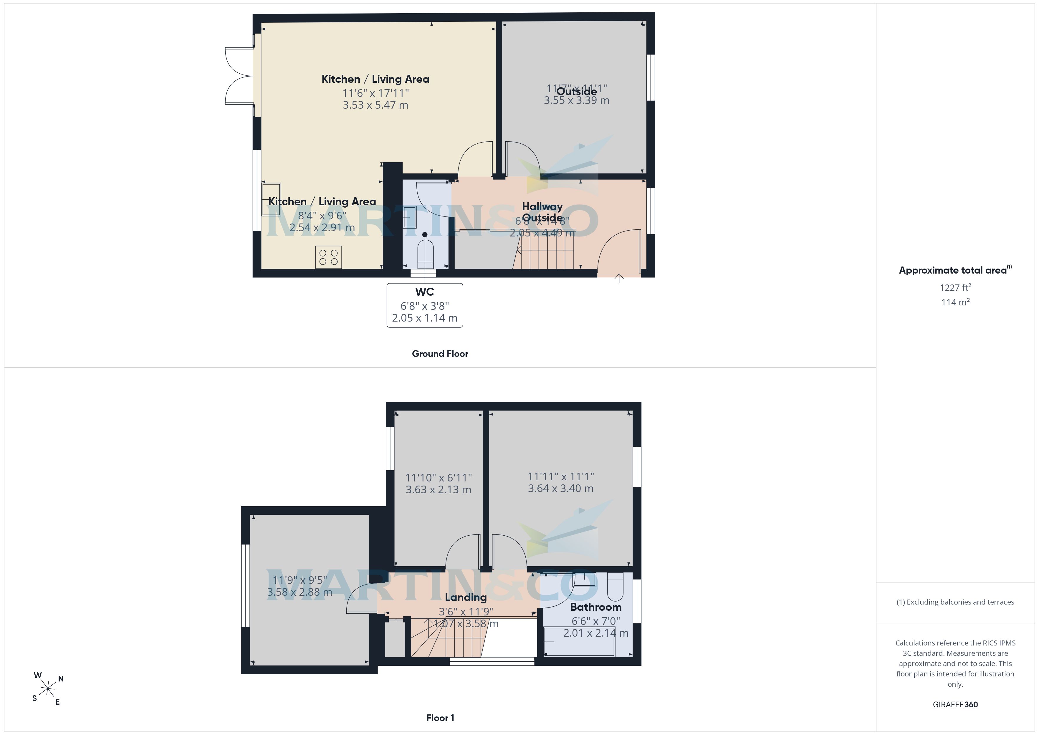 1, Silverdale Lane, Tunbridge Wells floorplan