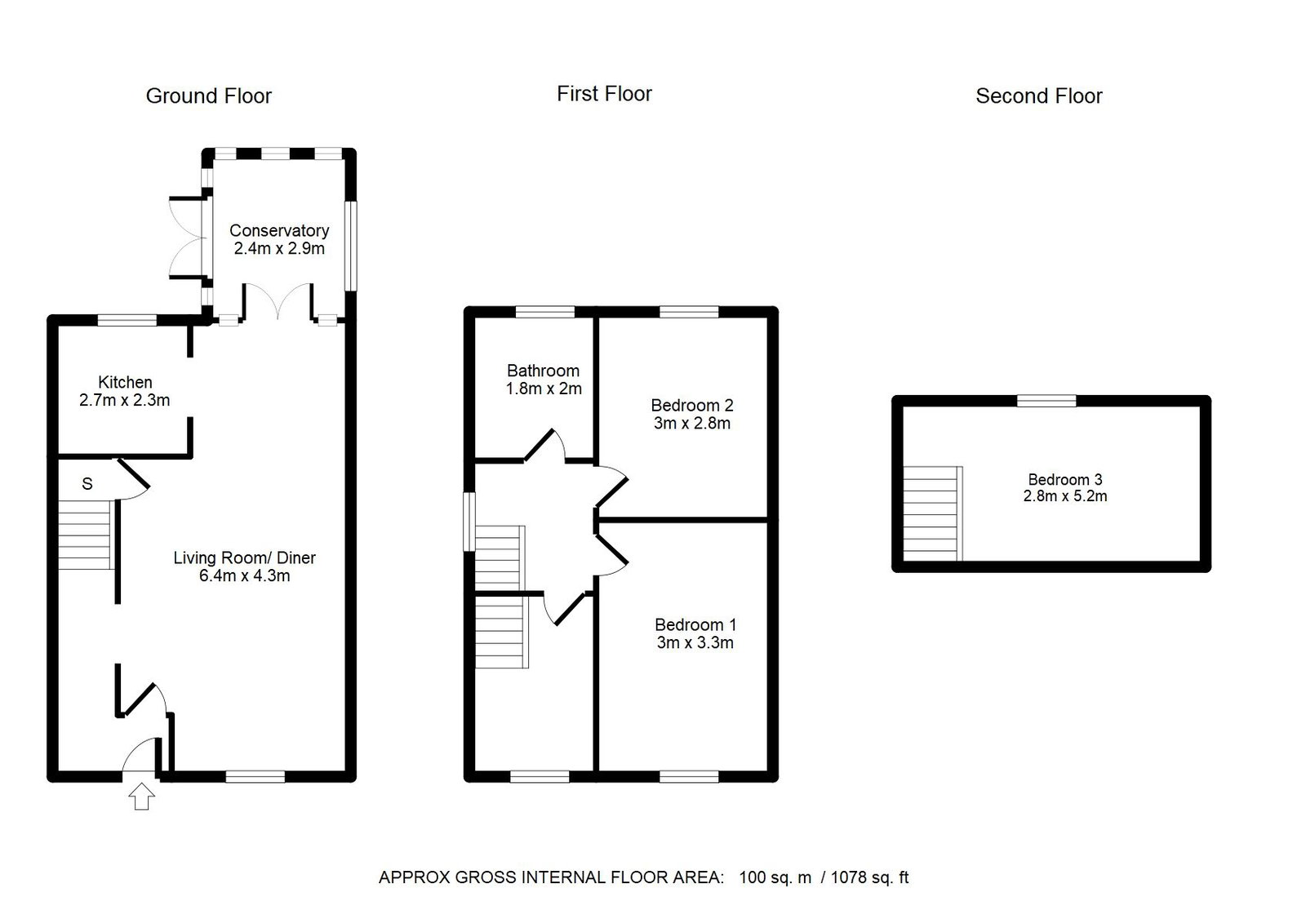 10, Langdale Drive, Bury floorplan