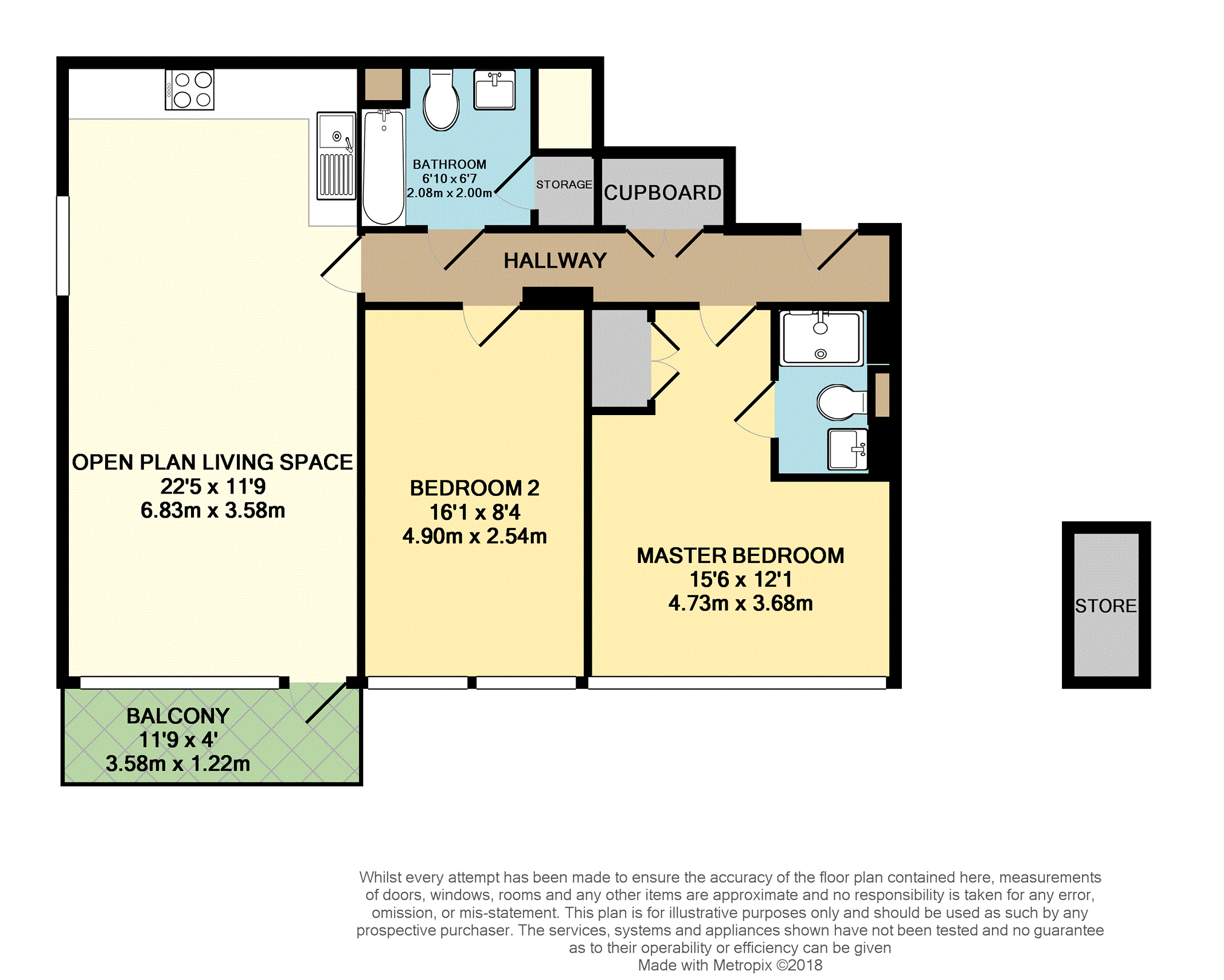 2 Bedrooms Flat for sale in 6 Rainhill Way, London E3