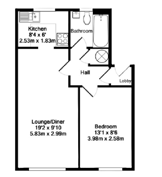 51, St. Pauls Court, Berkshire floorplan