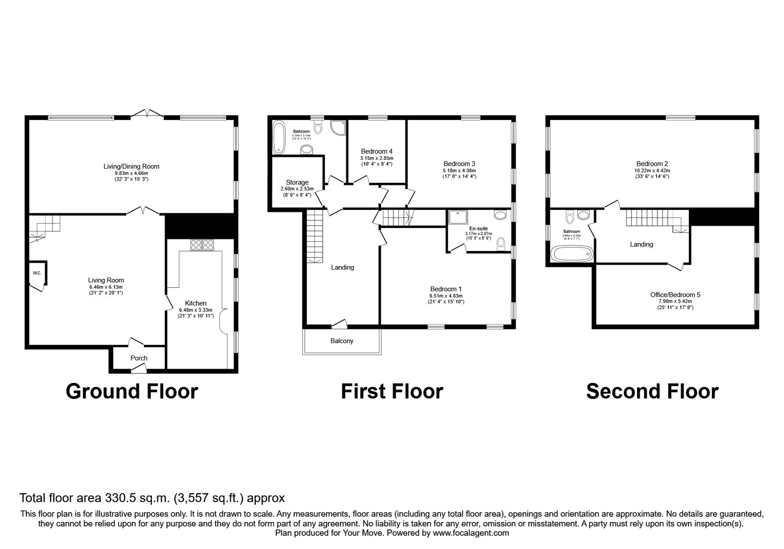 Pump House, 3, Lower Holme Way, Keighley floorplan