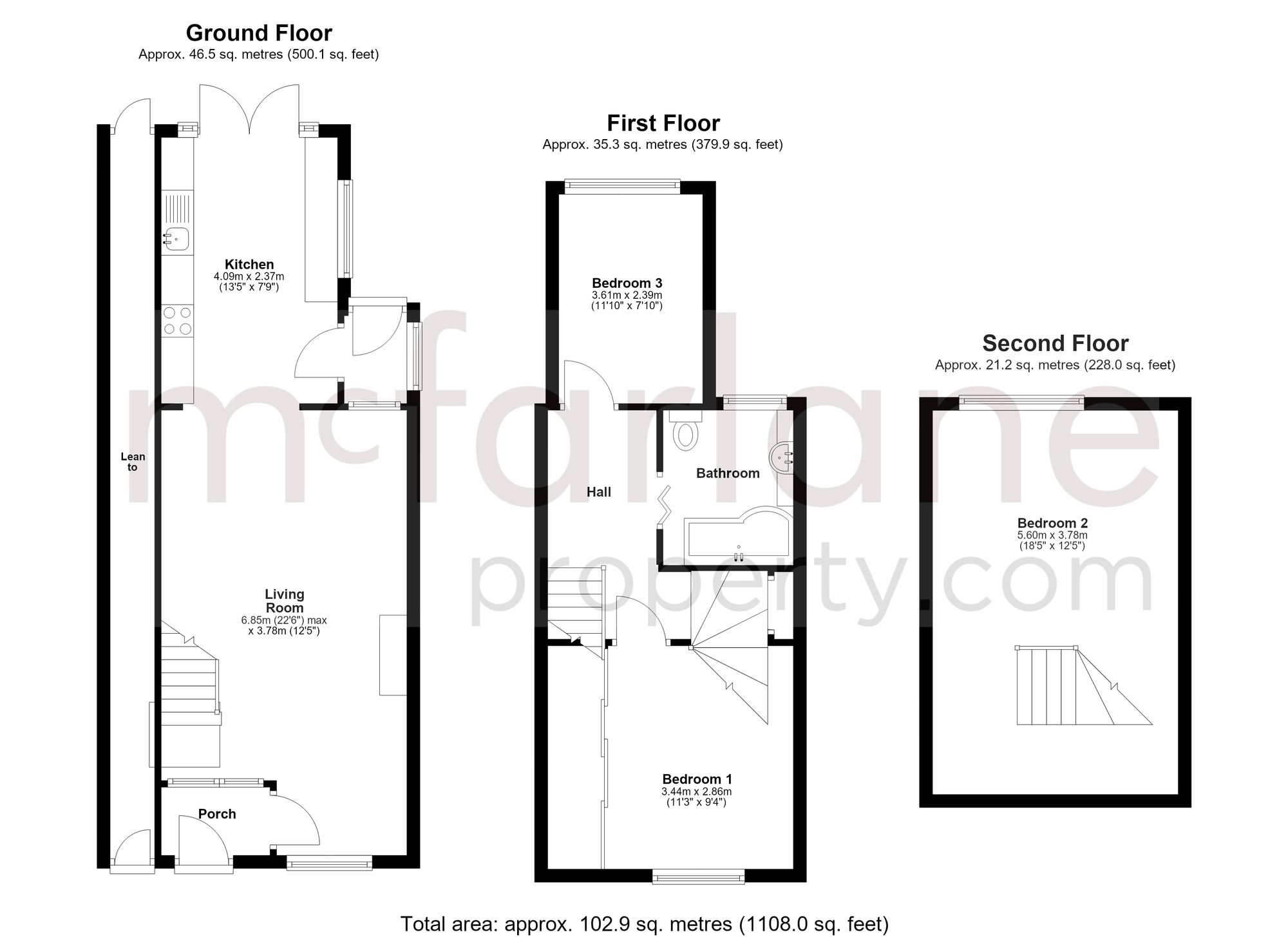 146 Beechcroft Road, Swindon floorplan