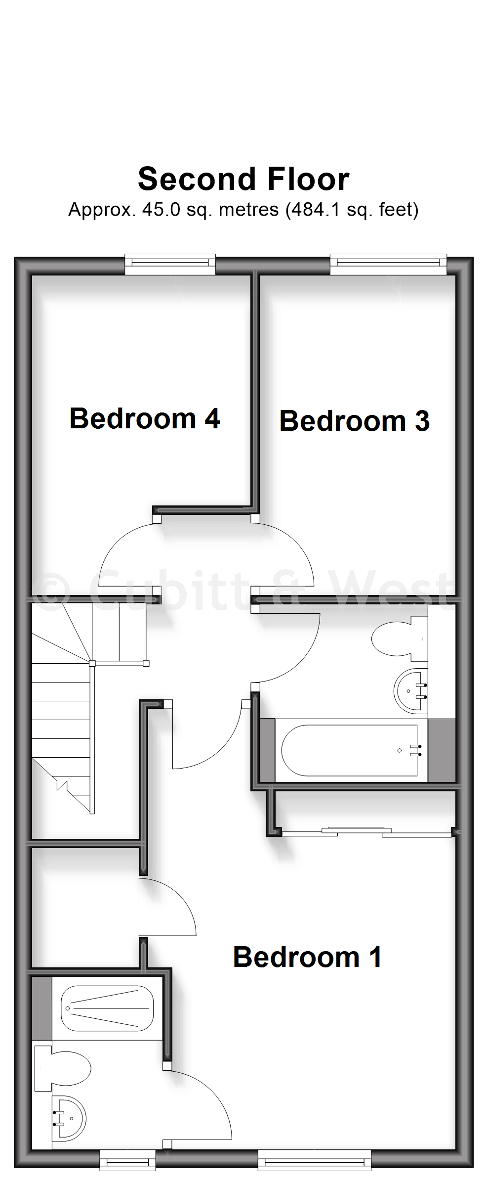 Plot 6, Sword Street, Worthing floorplan