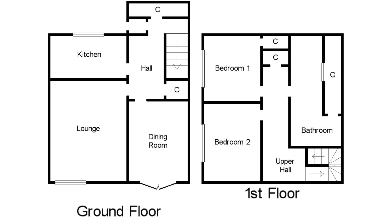 2 Bedrooms End terrace house for sale in Clouden Road, Cumbernauld, Glasgow, North Lanarkshire G67