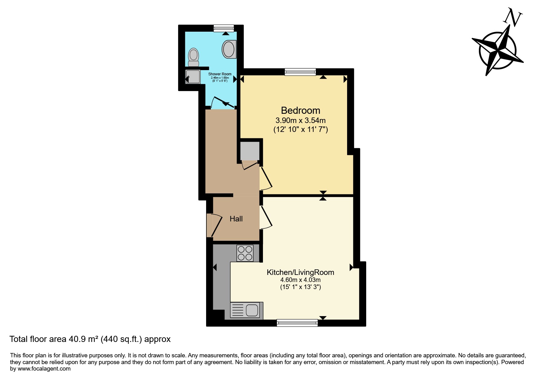 322, Teignmouth Road, Torquay floorplan