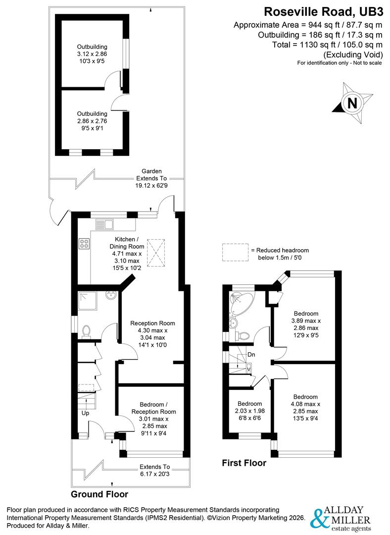 117, Roseville Road, Hayes floorplan