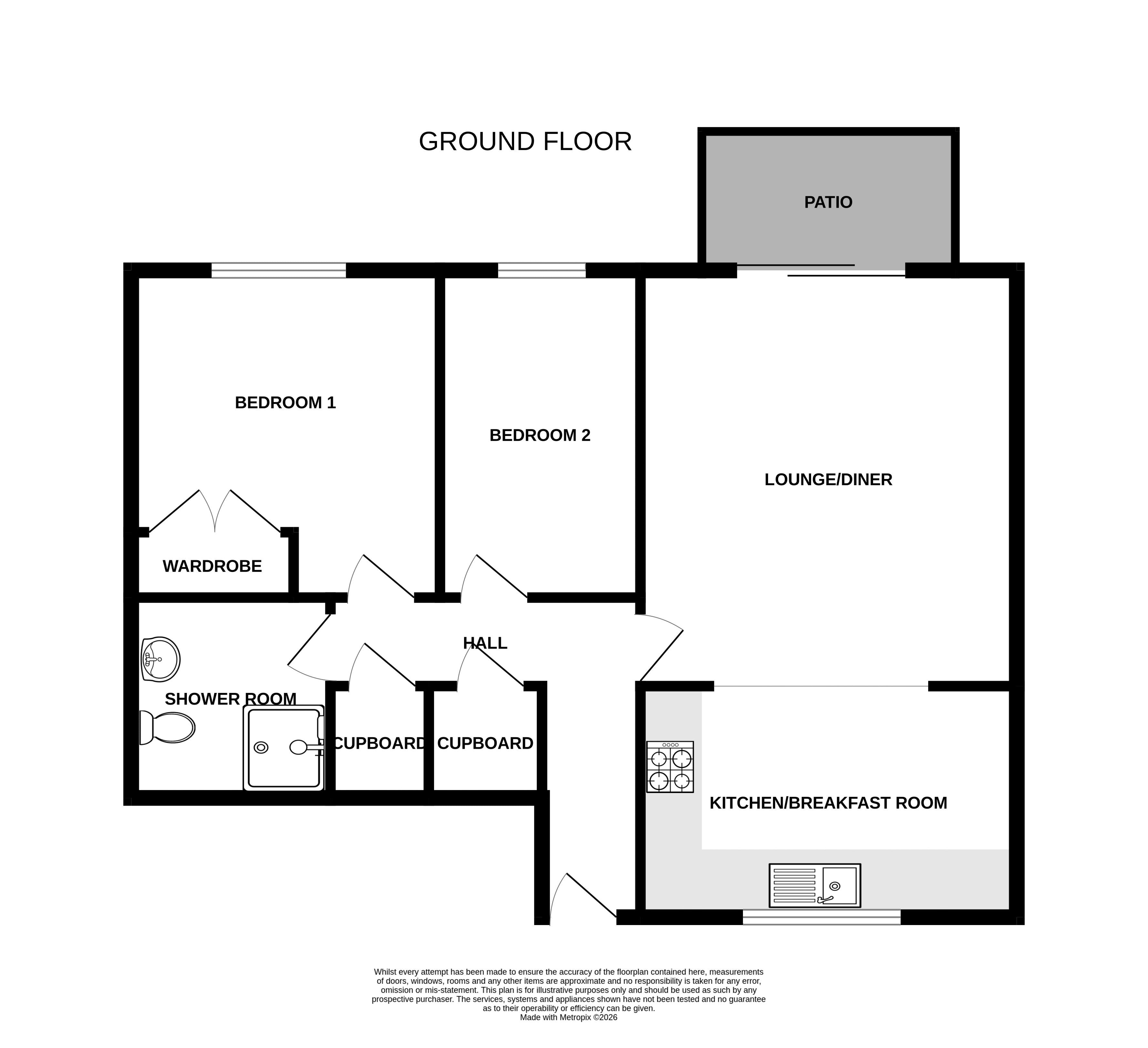 29 Swallow Court, East Meon Road, Clanfield floorplan