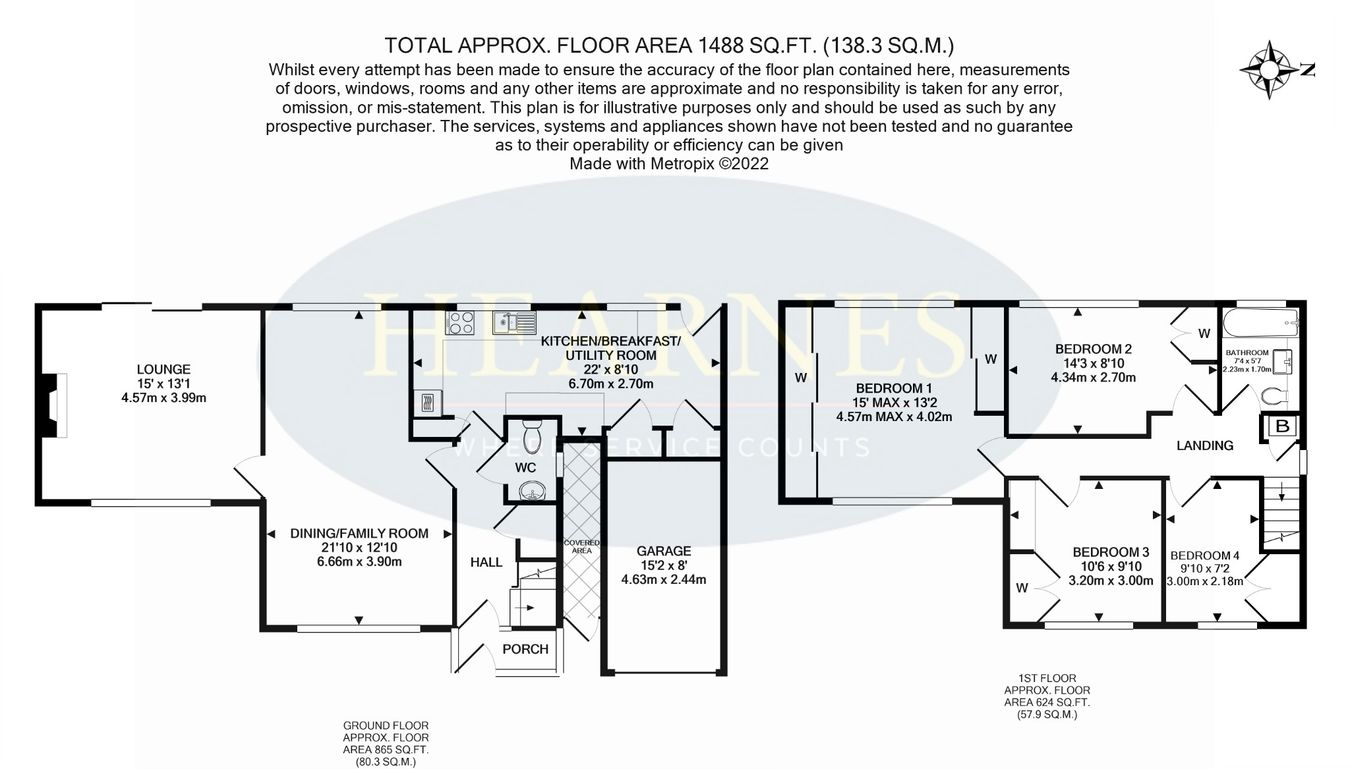 17, Fitzpain Close, Ferndown floorplan