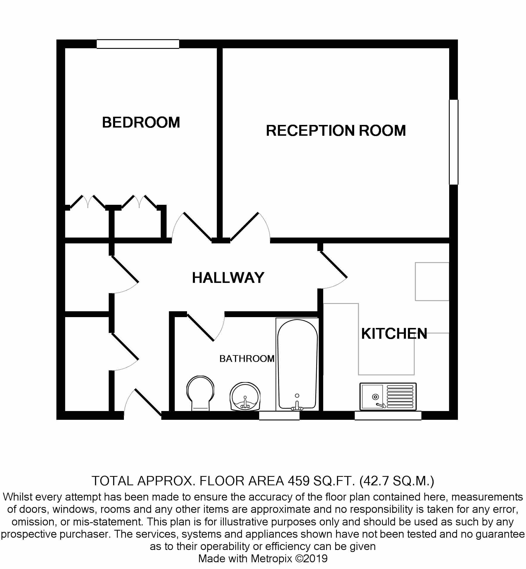 1 Bedrooms Flat for sale in The Hyde, Ware SG12