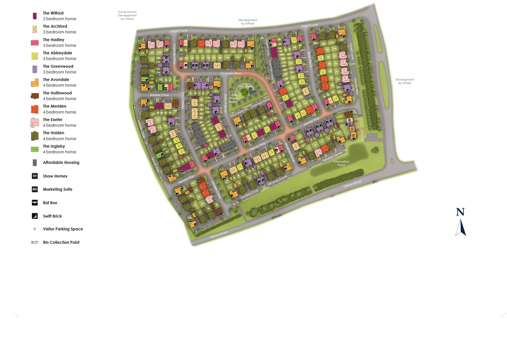 "Holden" at Ollerton Road, Edwinstowe, Mansfield NG21, 4 bedroom