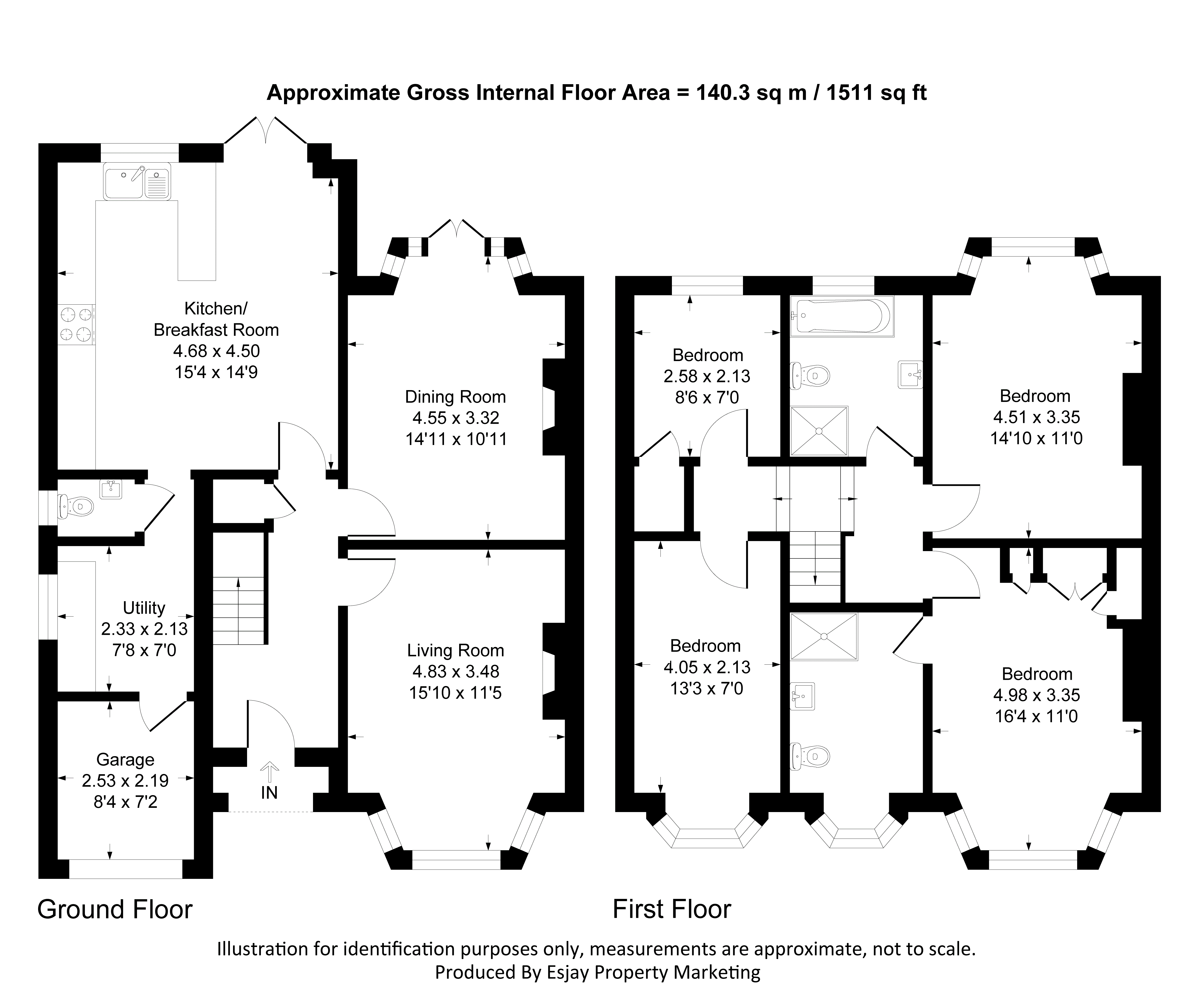31, Glebe Gardens, New Malden floorplan