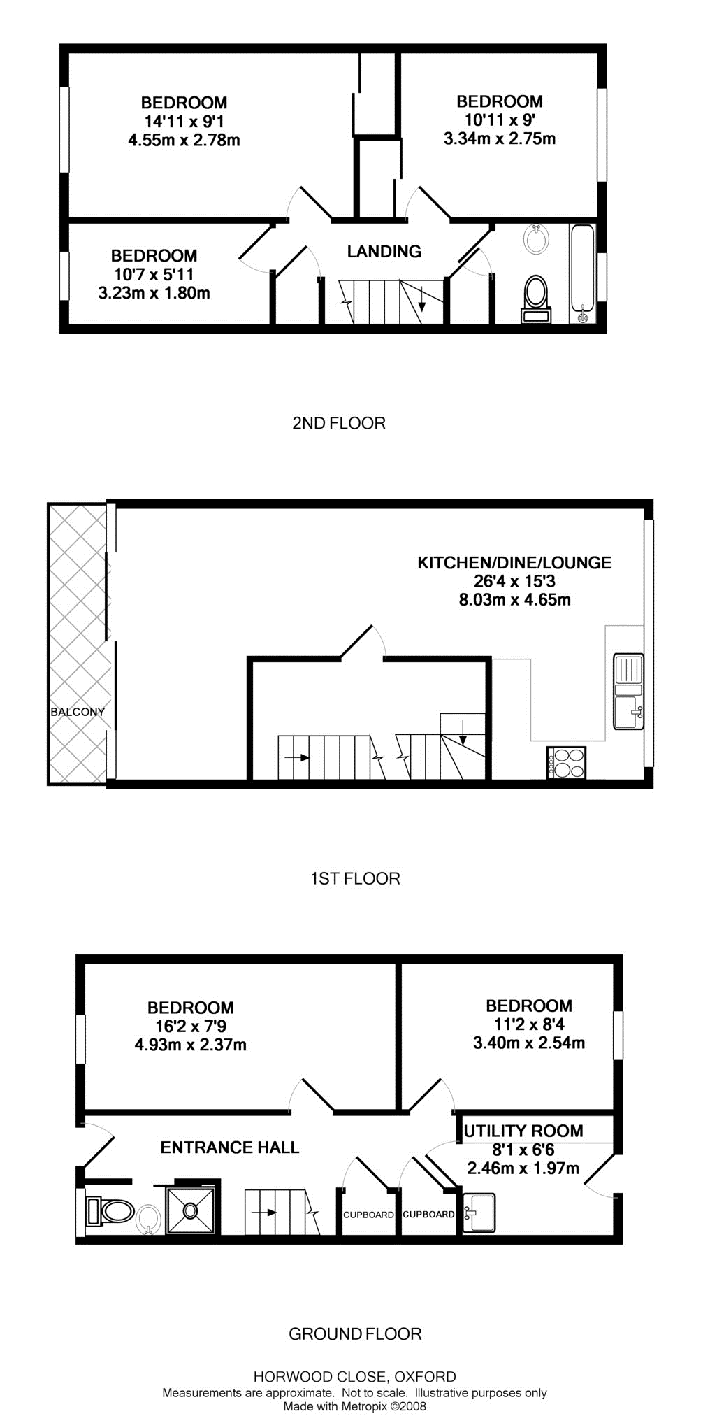 Horwood Close, Oxford floorplan