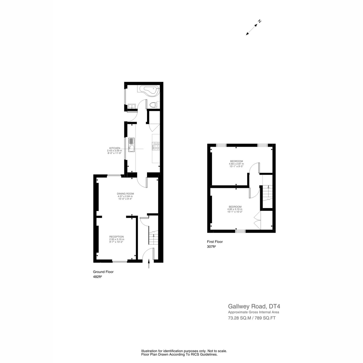 36, Gallwey Road, Weymouth floorplan