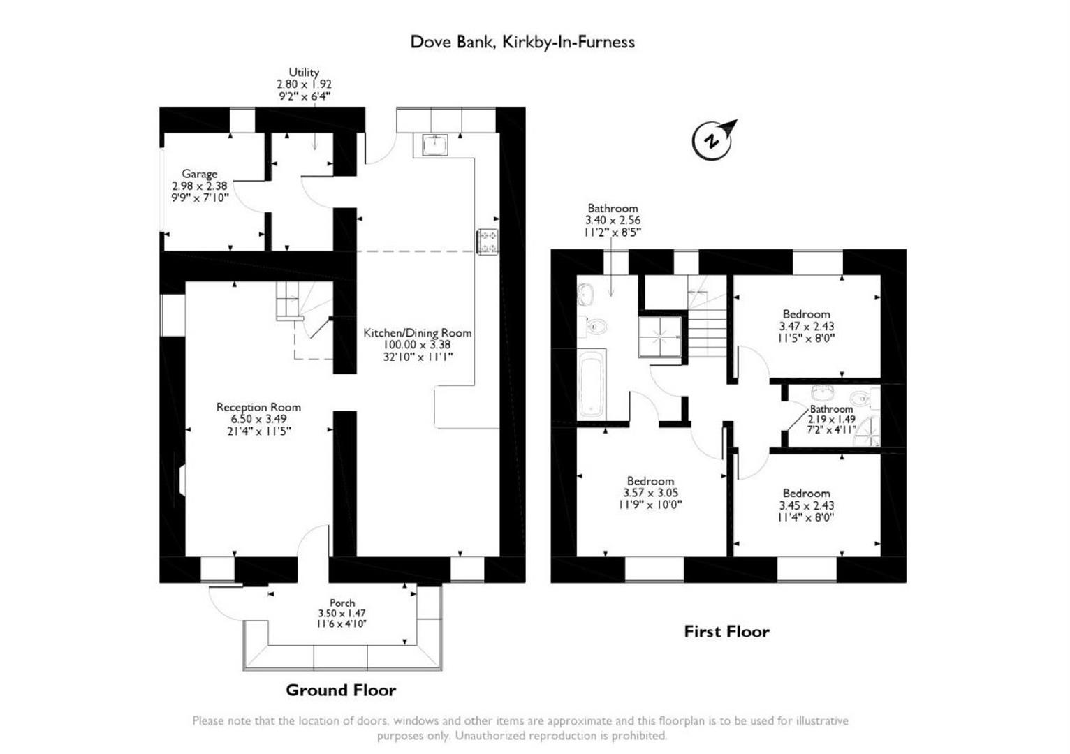 KirkbyInFurness LA17, 3 bedroom cottage for sale 54974770