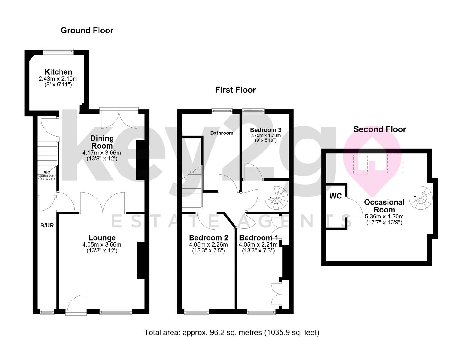 70, Occupation Lane, Sheffield floorplan