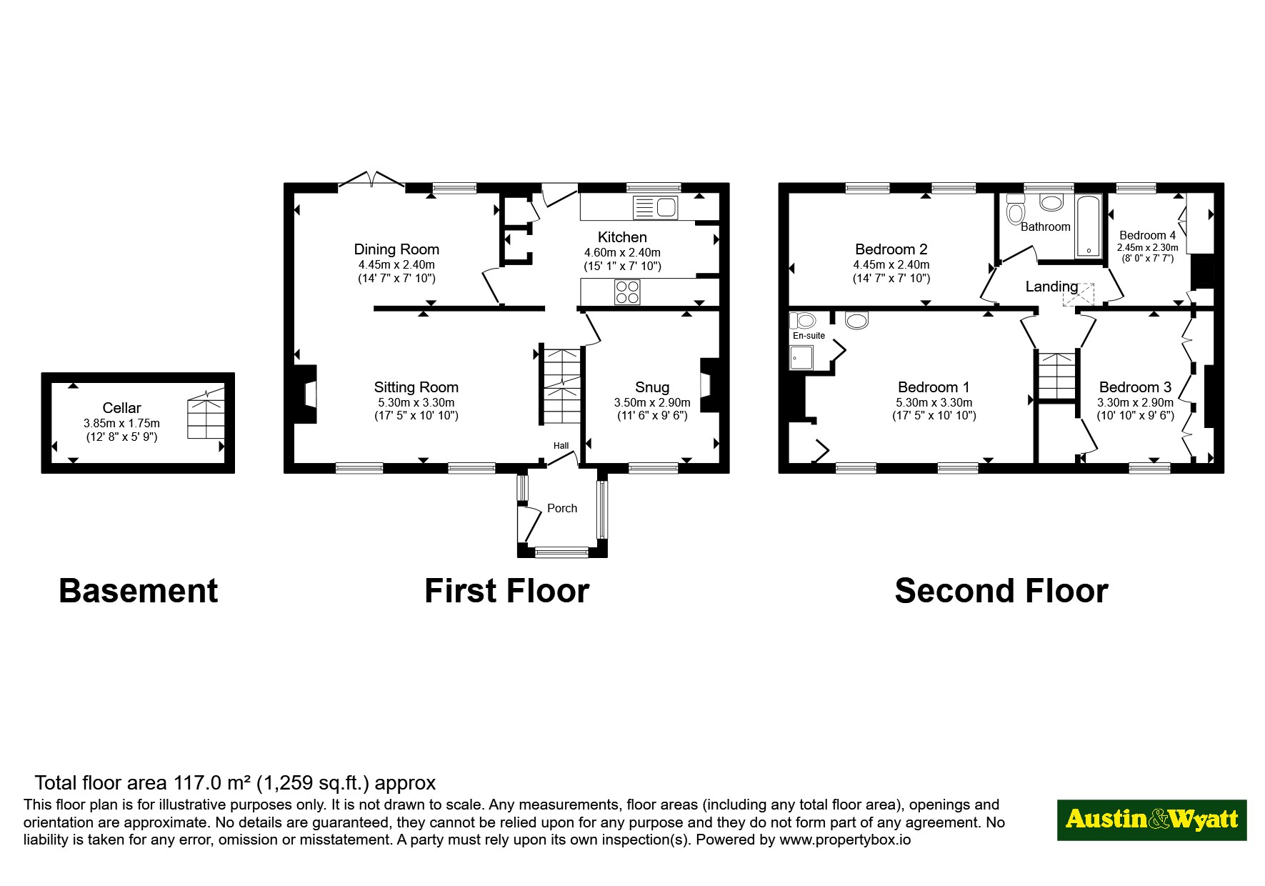 Bramble Cottage,, Bank, Hampshire floorplan