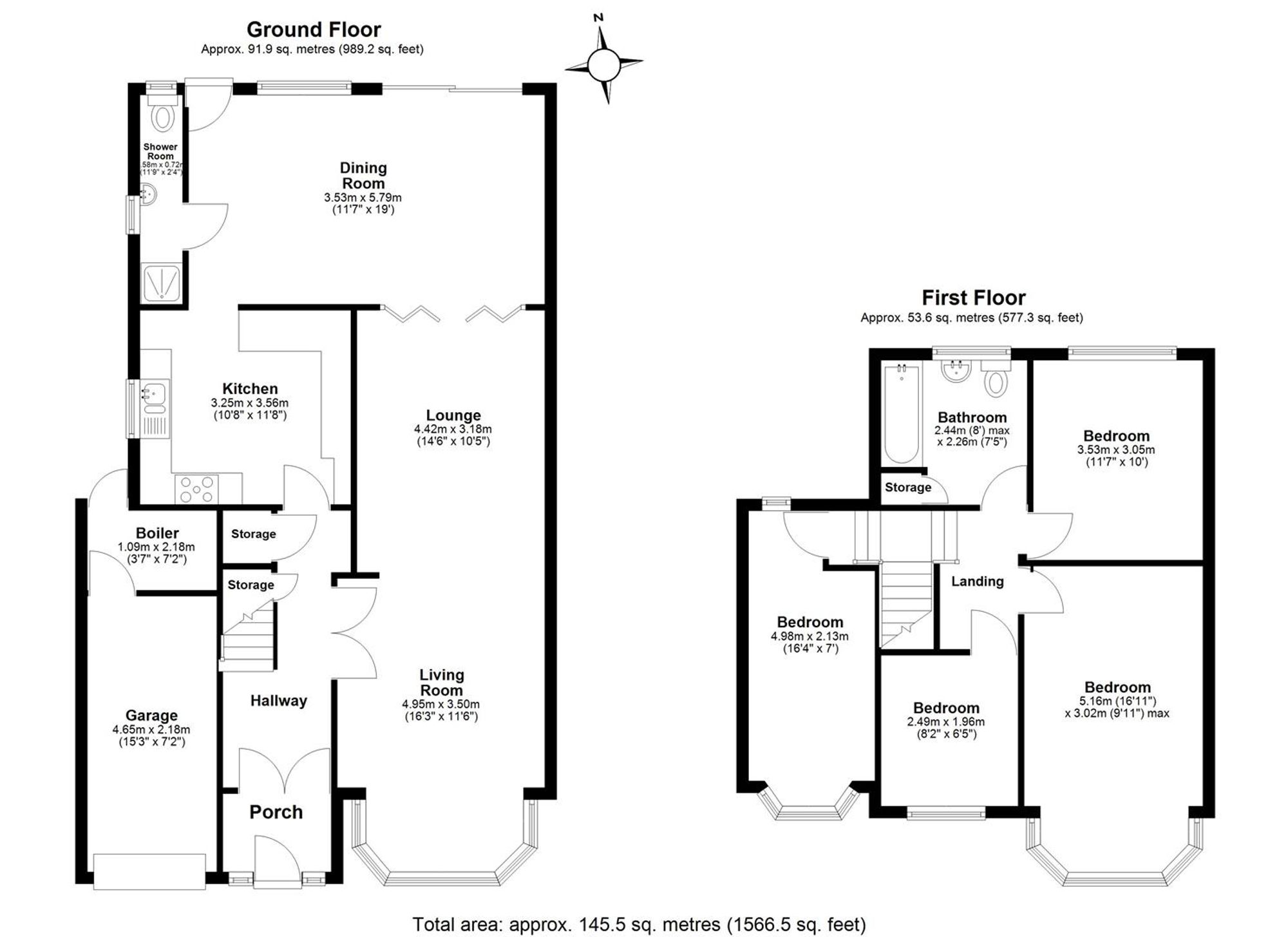 68 Queenborough Gardens, Ilford floorplan