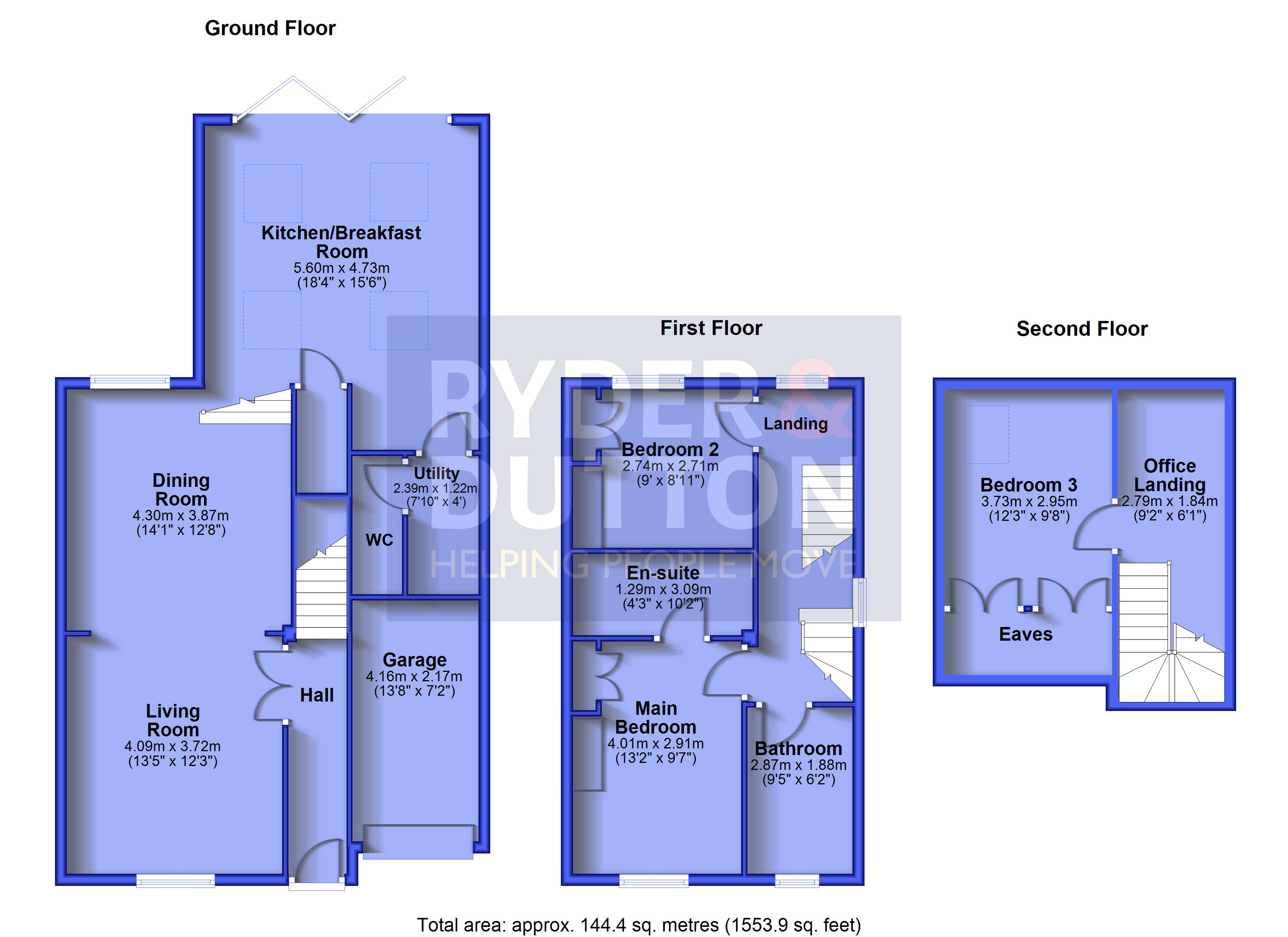 14, St. Marys Lane, West Yorkshire floorplan