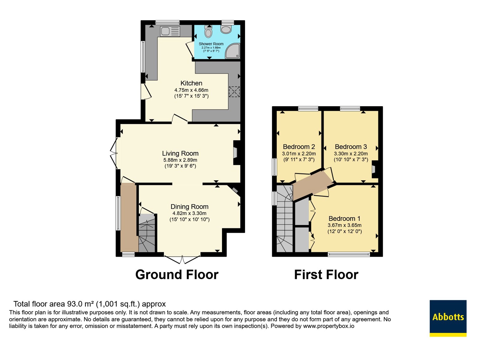 2 Garden Cottages,, Cromer Road, Cromer floorplan