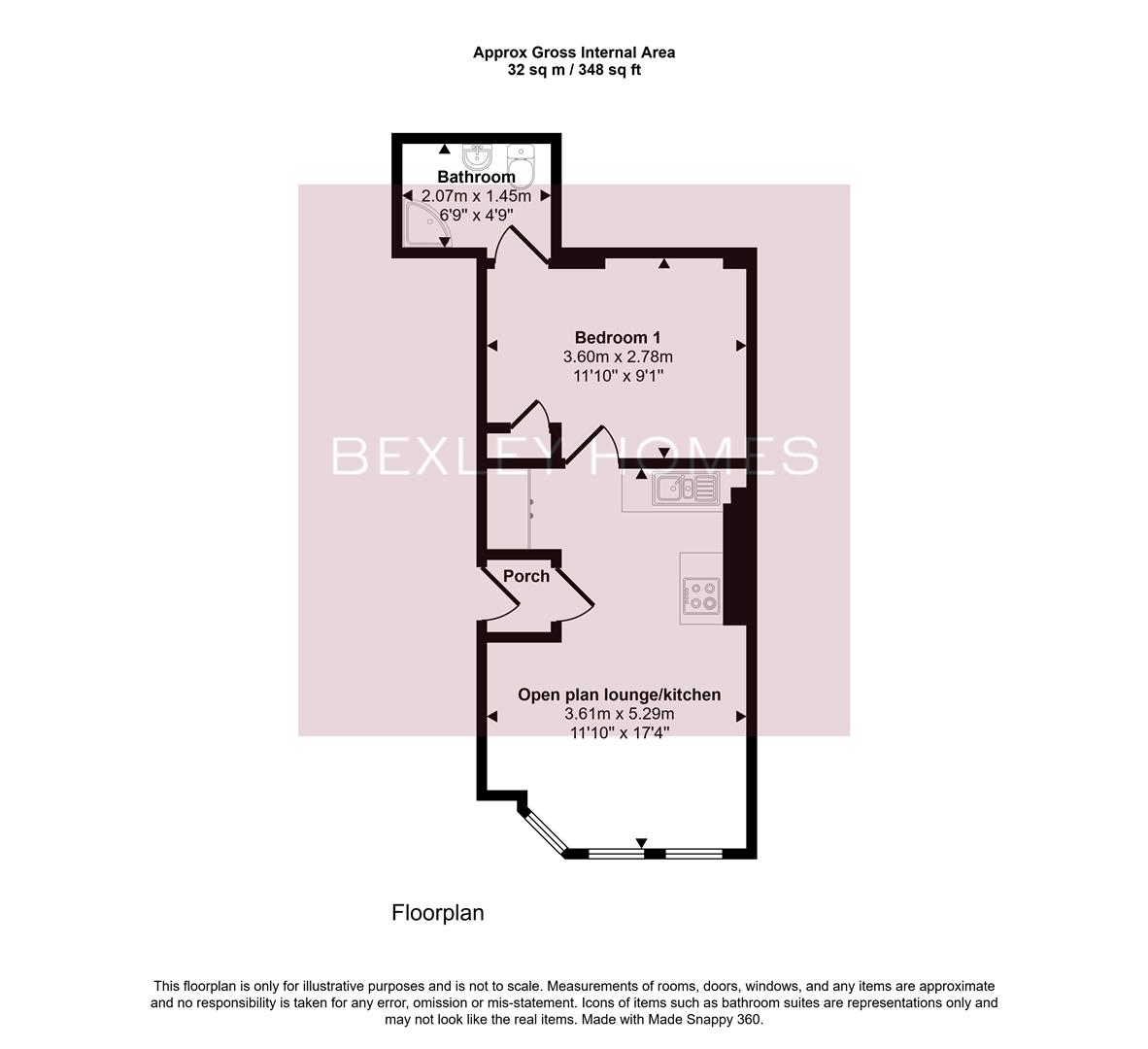 Pelham Road, Gravesend floorplan