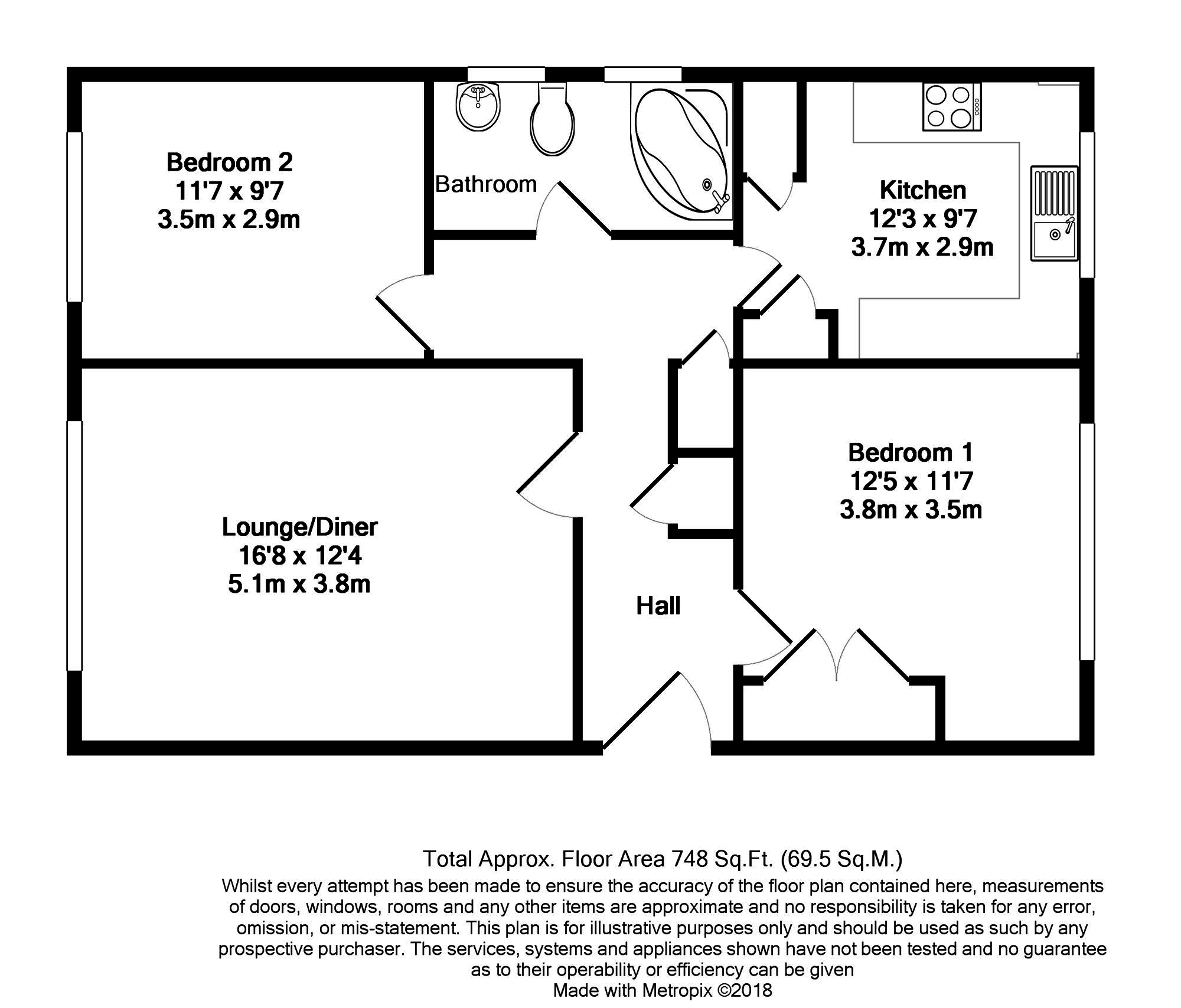 2 Bedrooms Flat for sale in Cove Road, Farnborough, Hampshire GU14