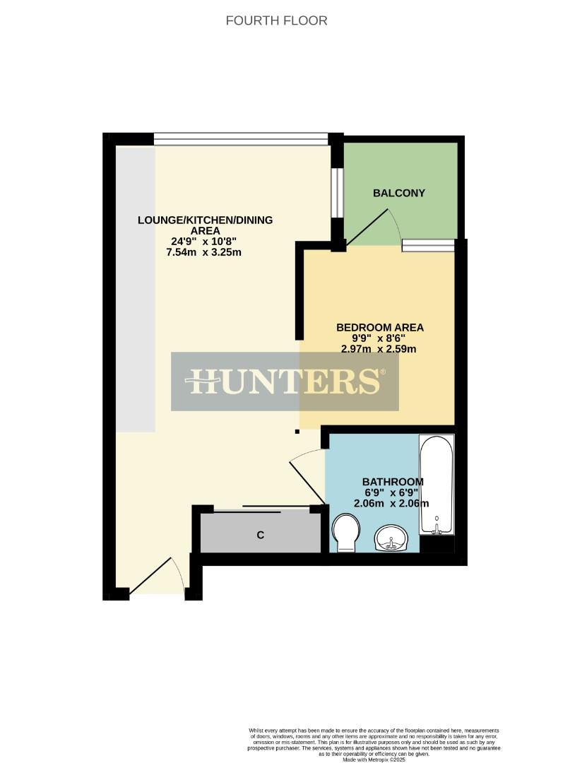 Flat 401 Sailors House, 16, Deauville Close, London floorplan