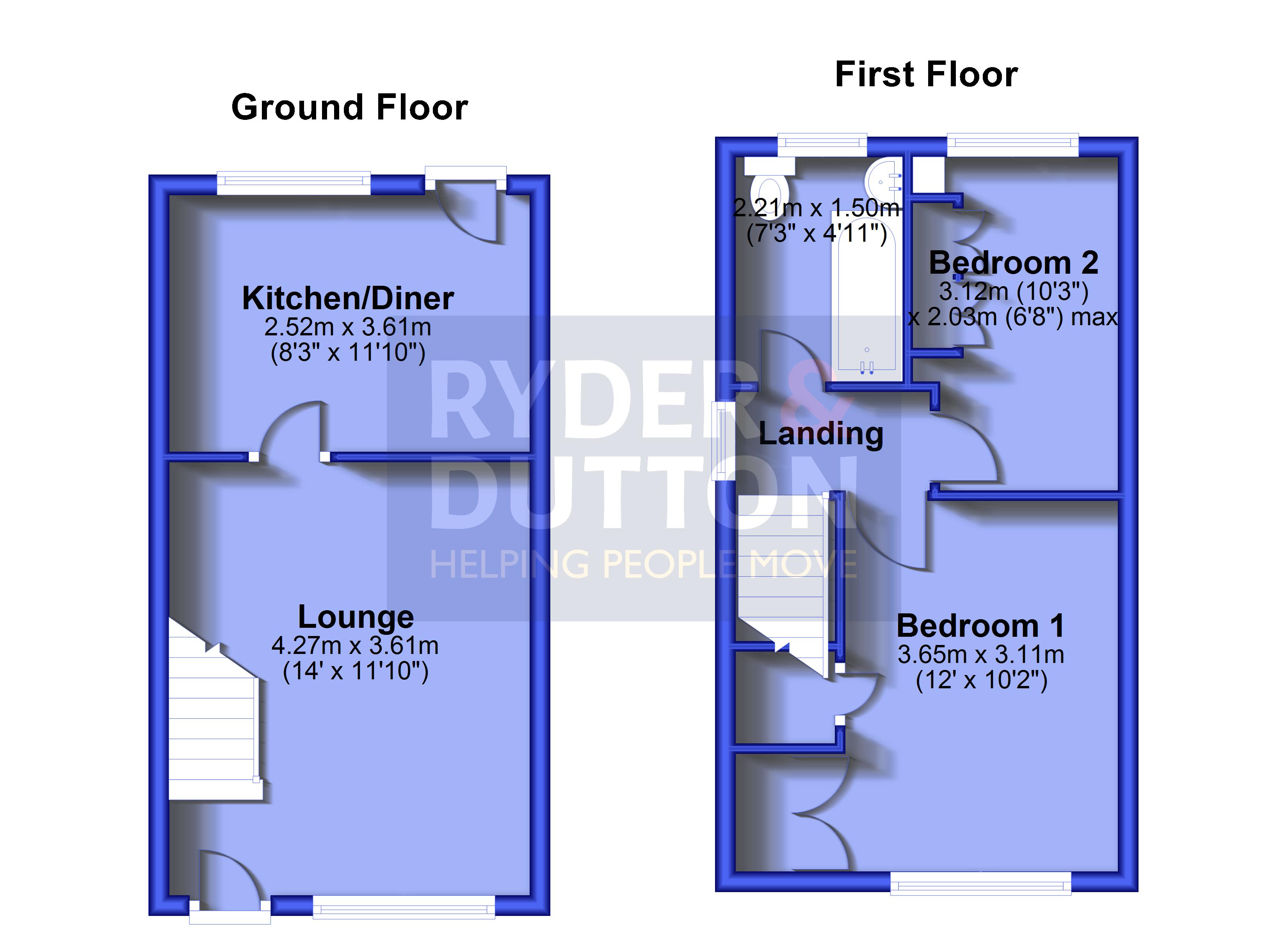 28, Foley Gardens, Greater Manchester floorplan